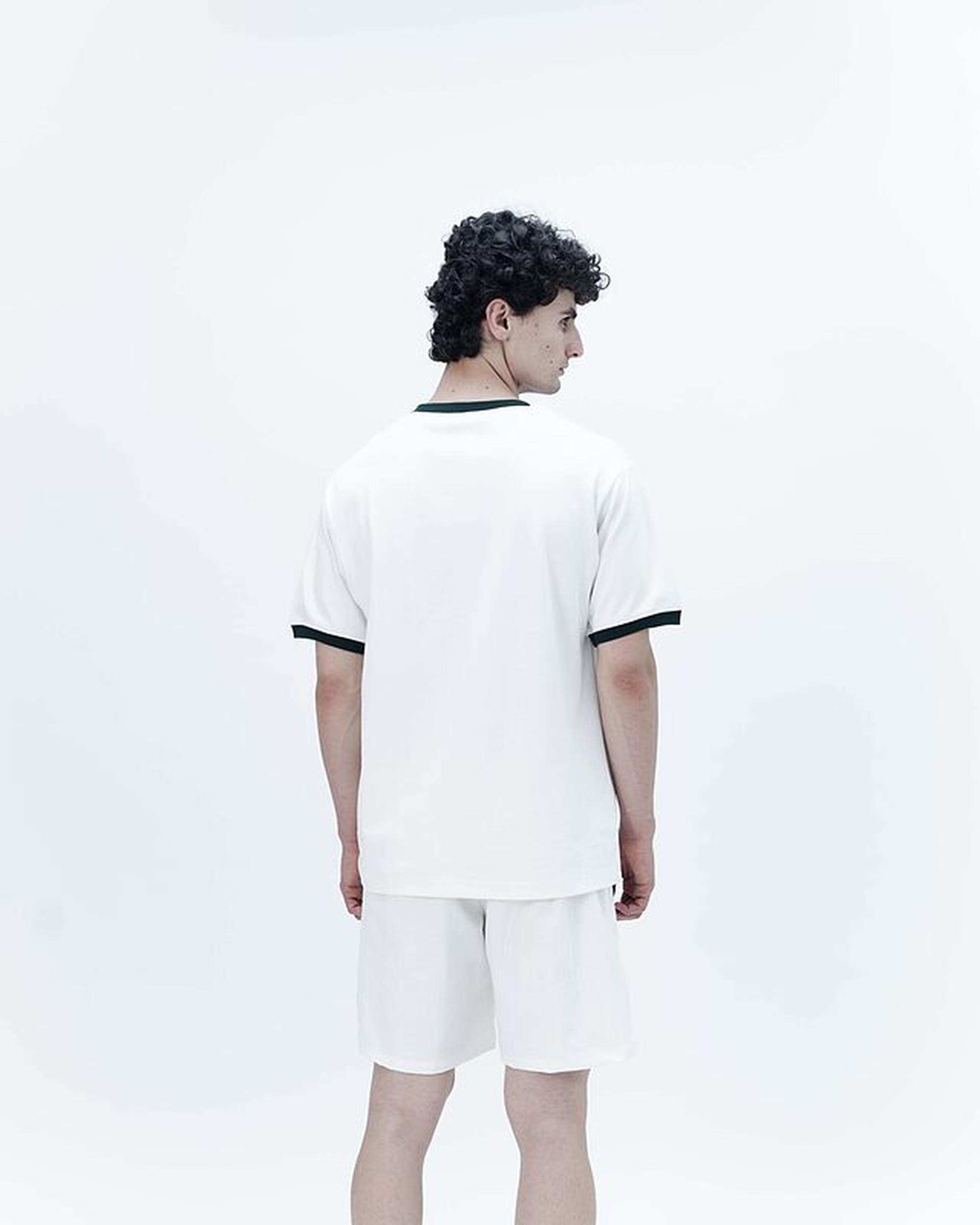 تی شرت مردانه سفید نفیر ور Nafir Wear مدل ایران کد 5110104