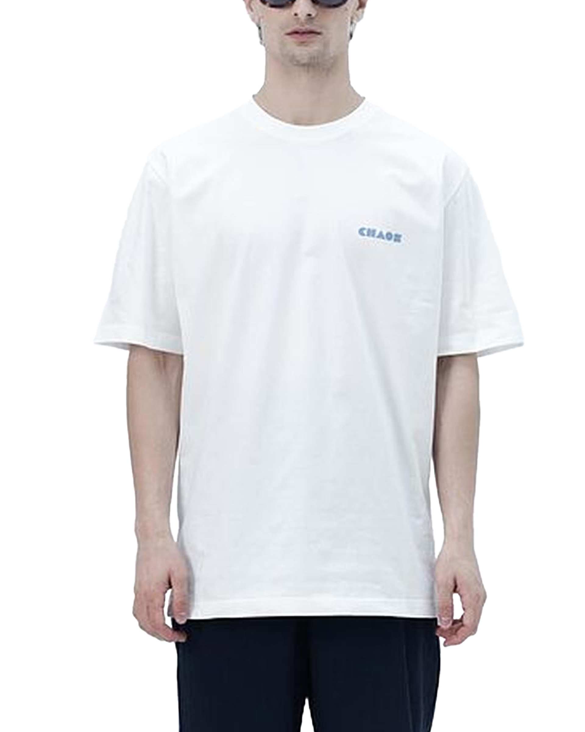 تی شرت مردانه سفید نفیر ور Nafir Wear مدل کی آس کد 5110404