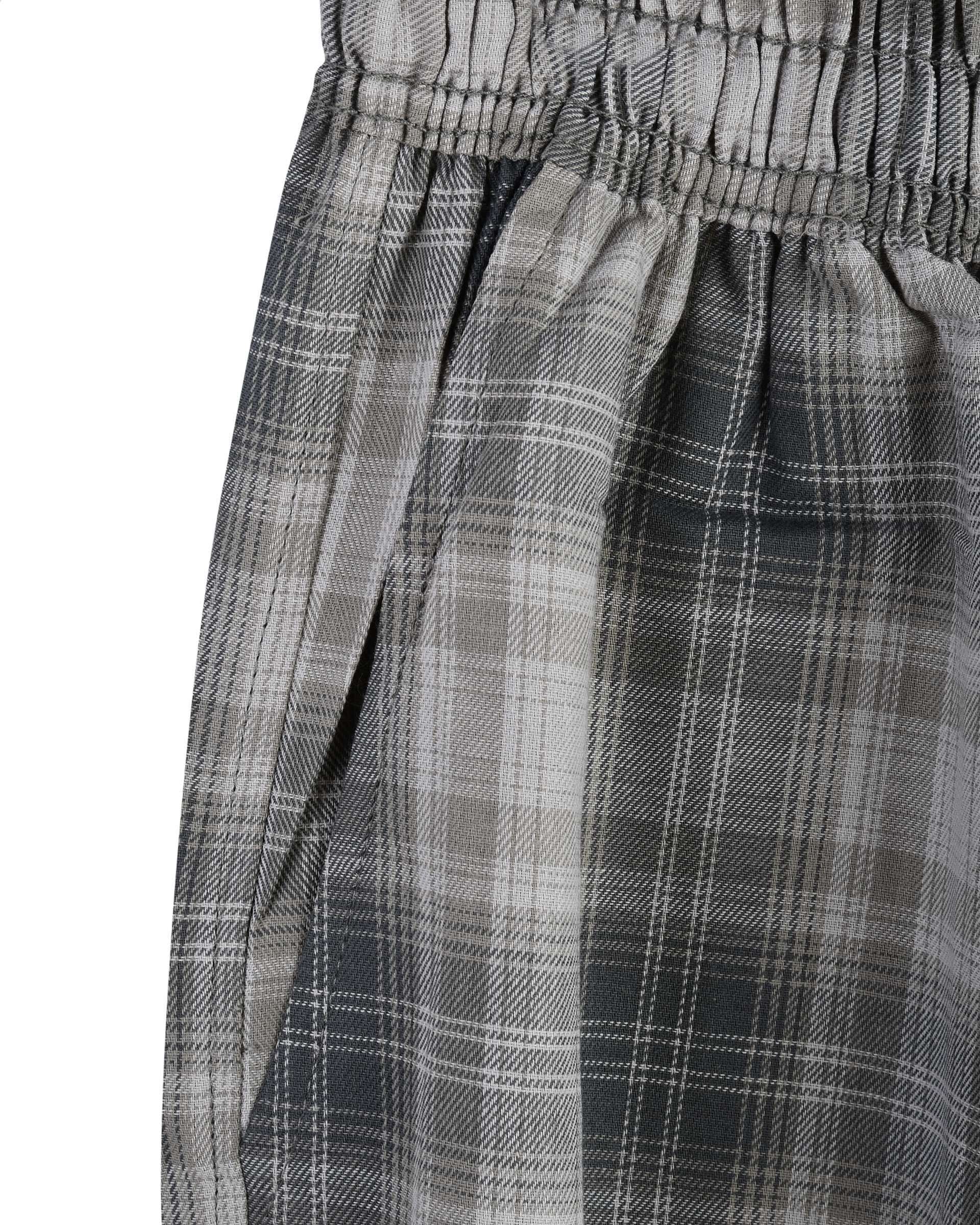 ست تی شرت و شلوار راحتی مردانه سرمه ای طوسی پاتر Potter کد 849