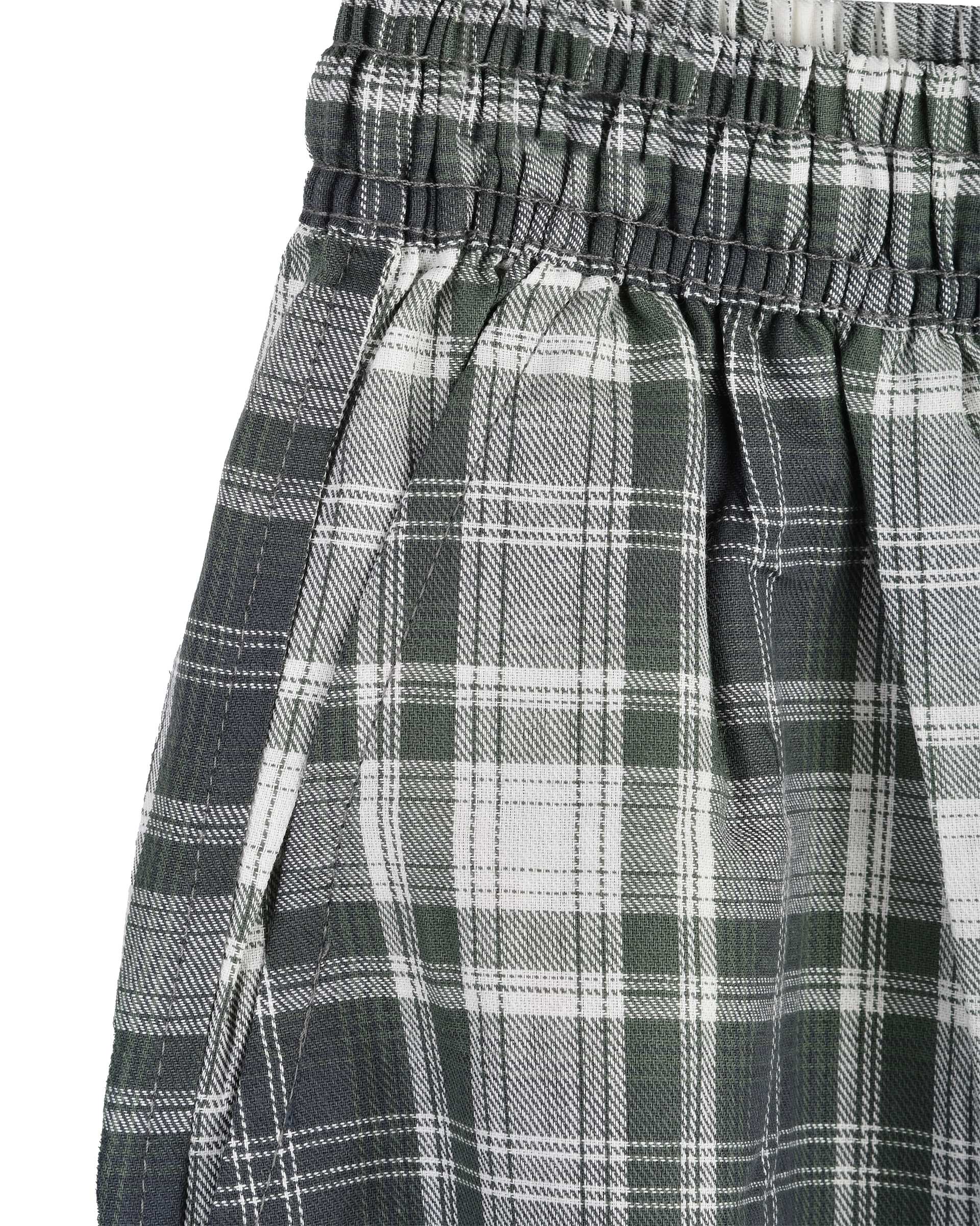 ست تی شرت و شلوار راحتی مردانه سبز پاتر Potter کد 849