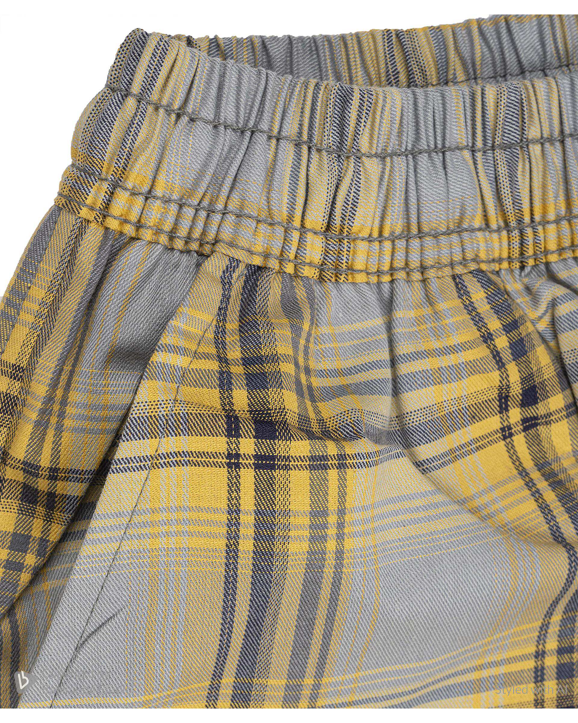 ست تی شرت و شلوار راحتی مردانه قهوه ای طوسی پاتر Potter کد 148