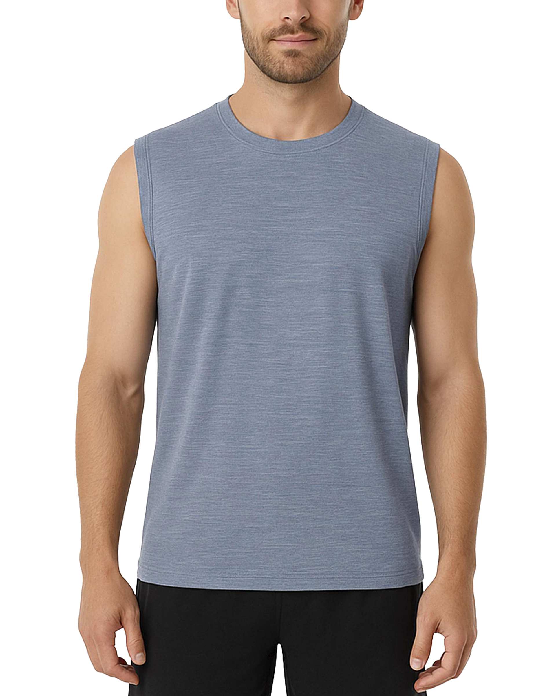 تاپ مردانه آبی آسمانی مل اند موژ Mel & Moj کد M08958