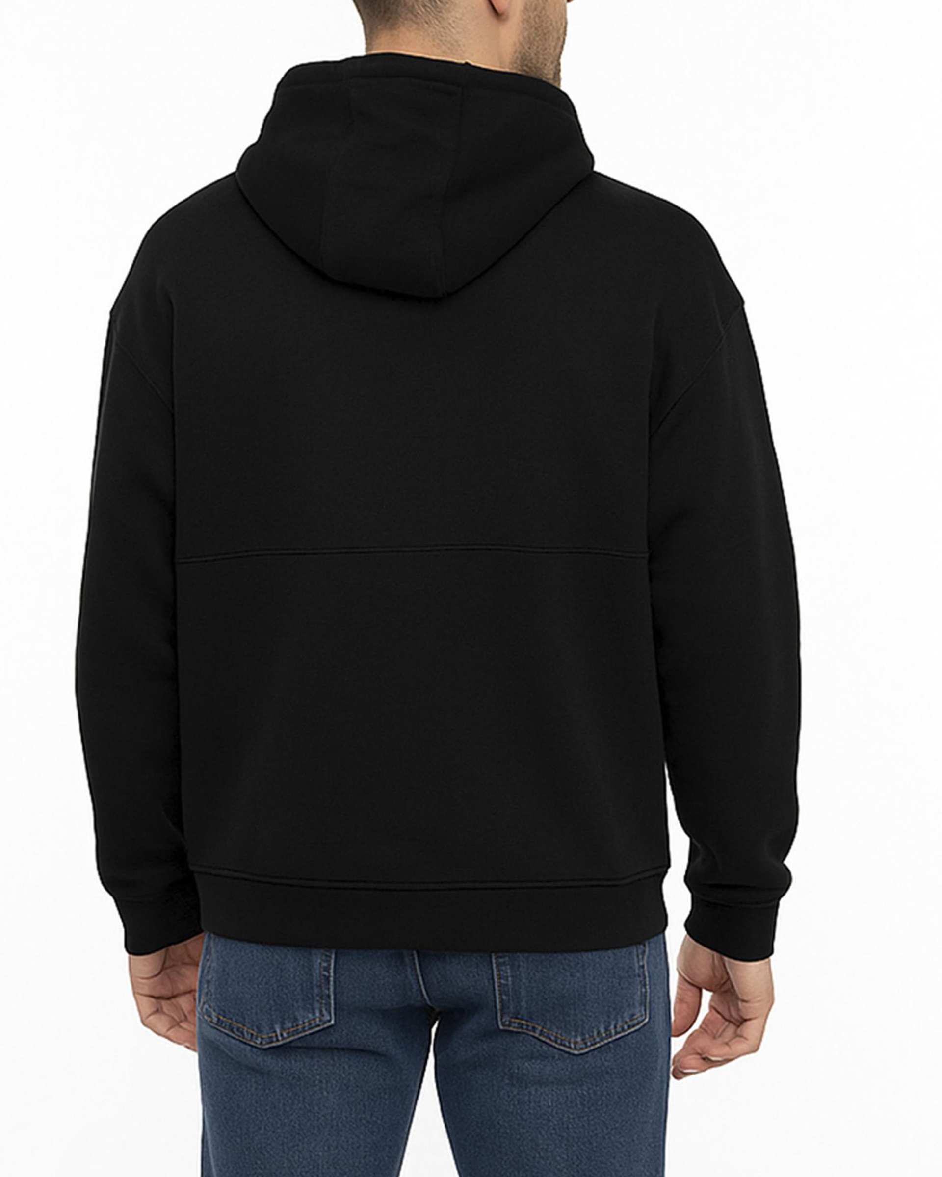 هودی مردانه مشکی مل اند موژ Mel & Moj کد M08959