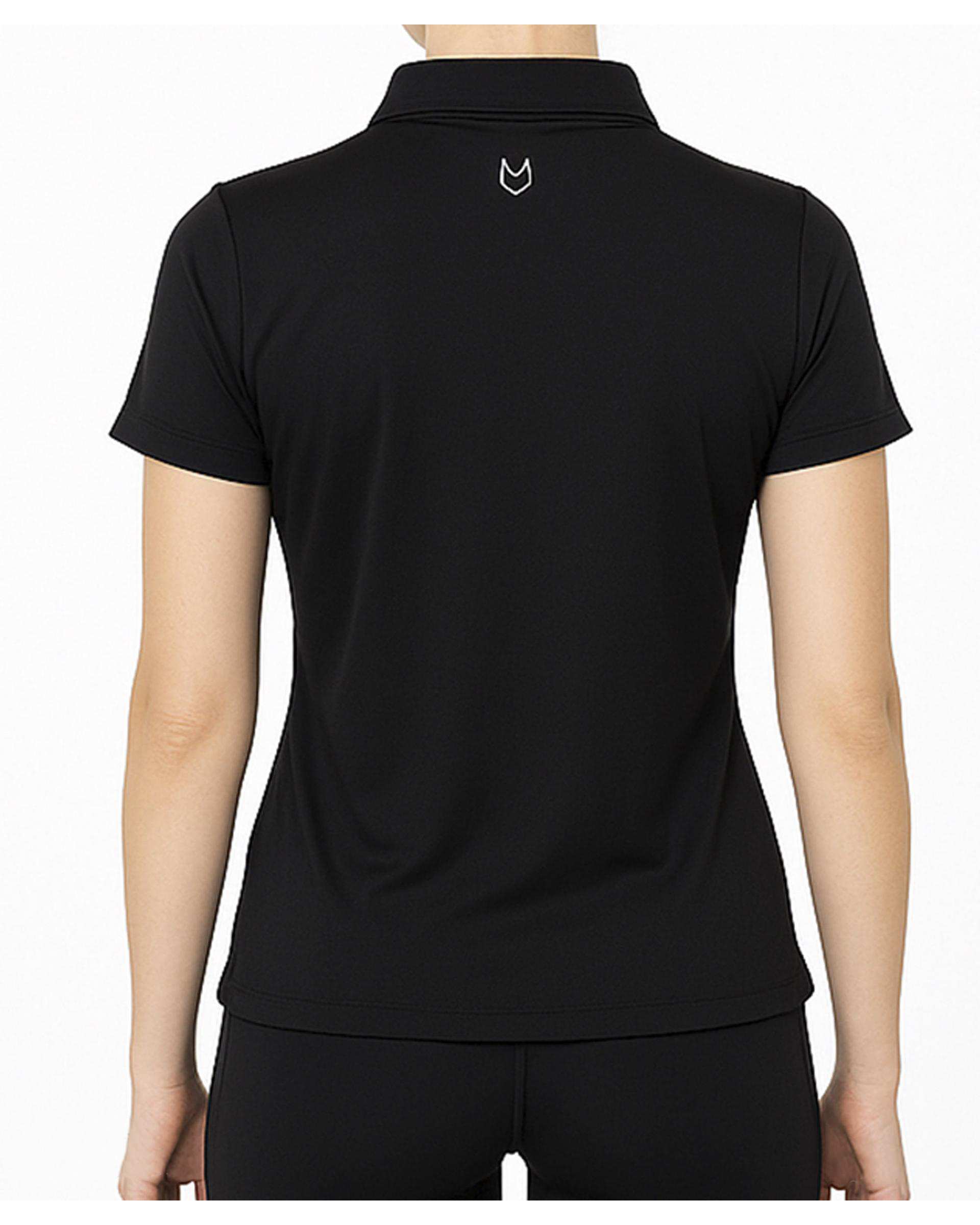 پولوشرت ورزشی زنانه مشکی مل اند موژ Mel & Moj کد W08973