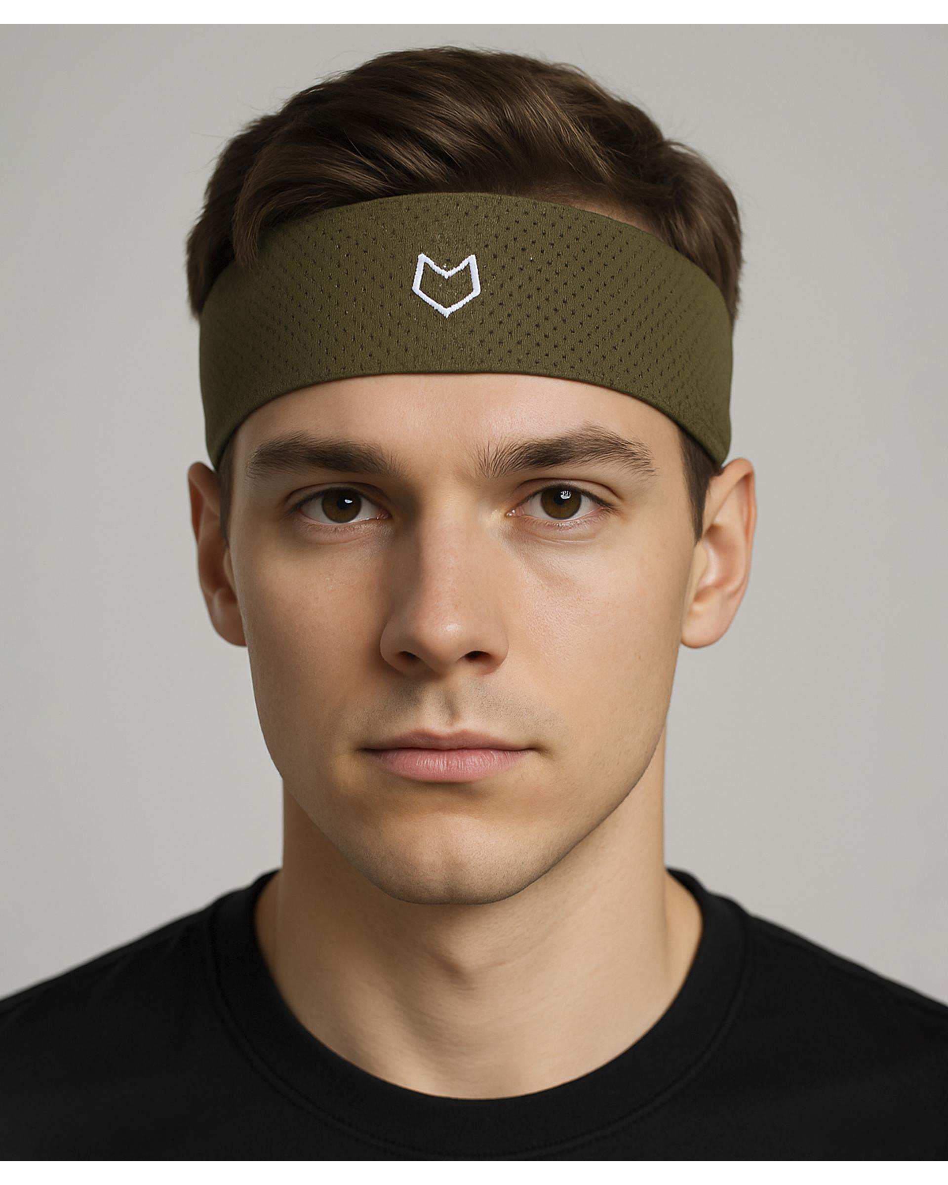 هدبند ورزشی سبز مل اند موژ Mel & Moj کد U09051