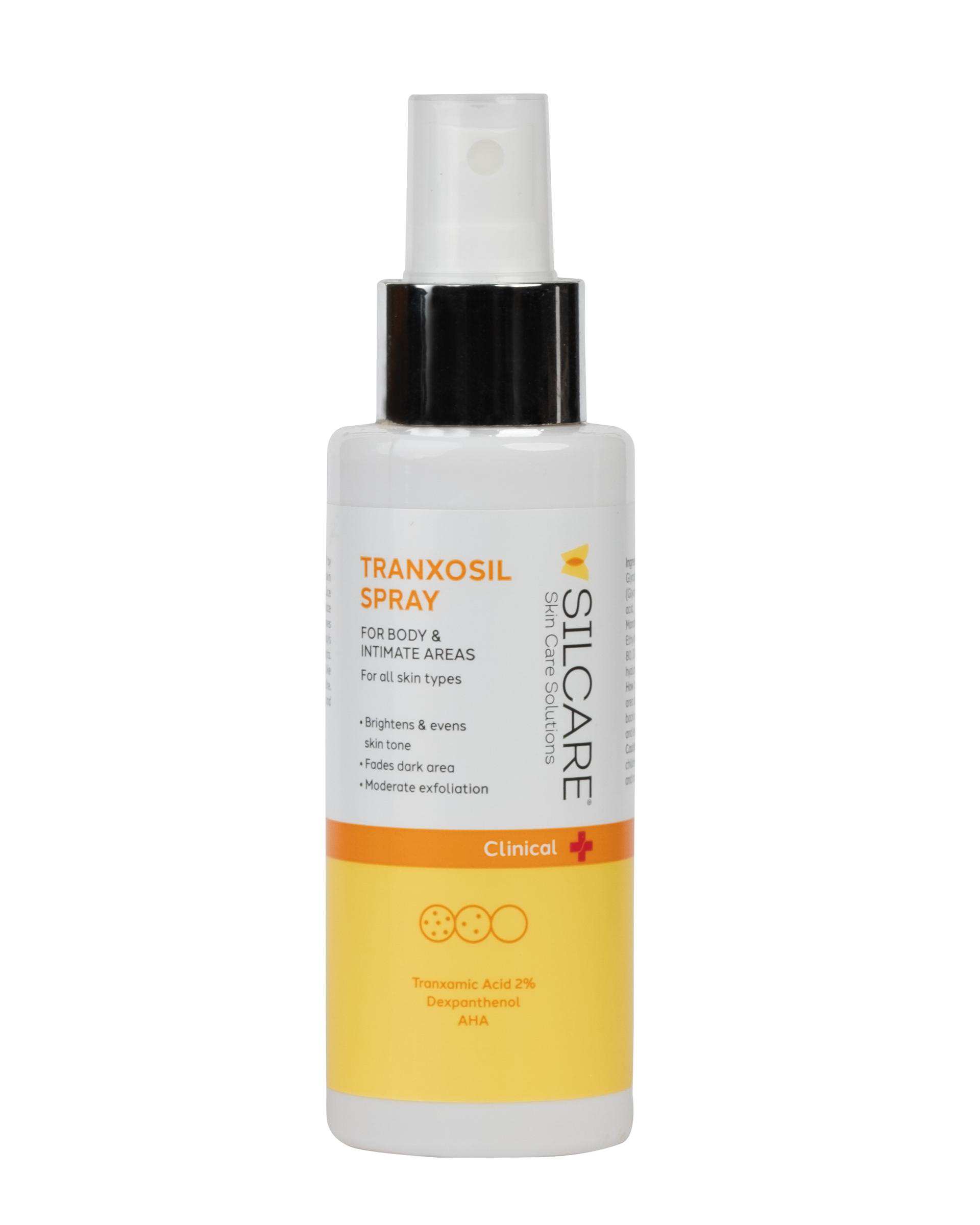 اسپری روشن کننده بدن سیلکر Silcare حاوی ترانزوسـیل حجم 120ml