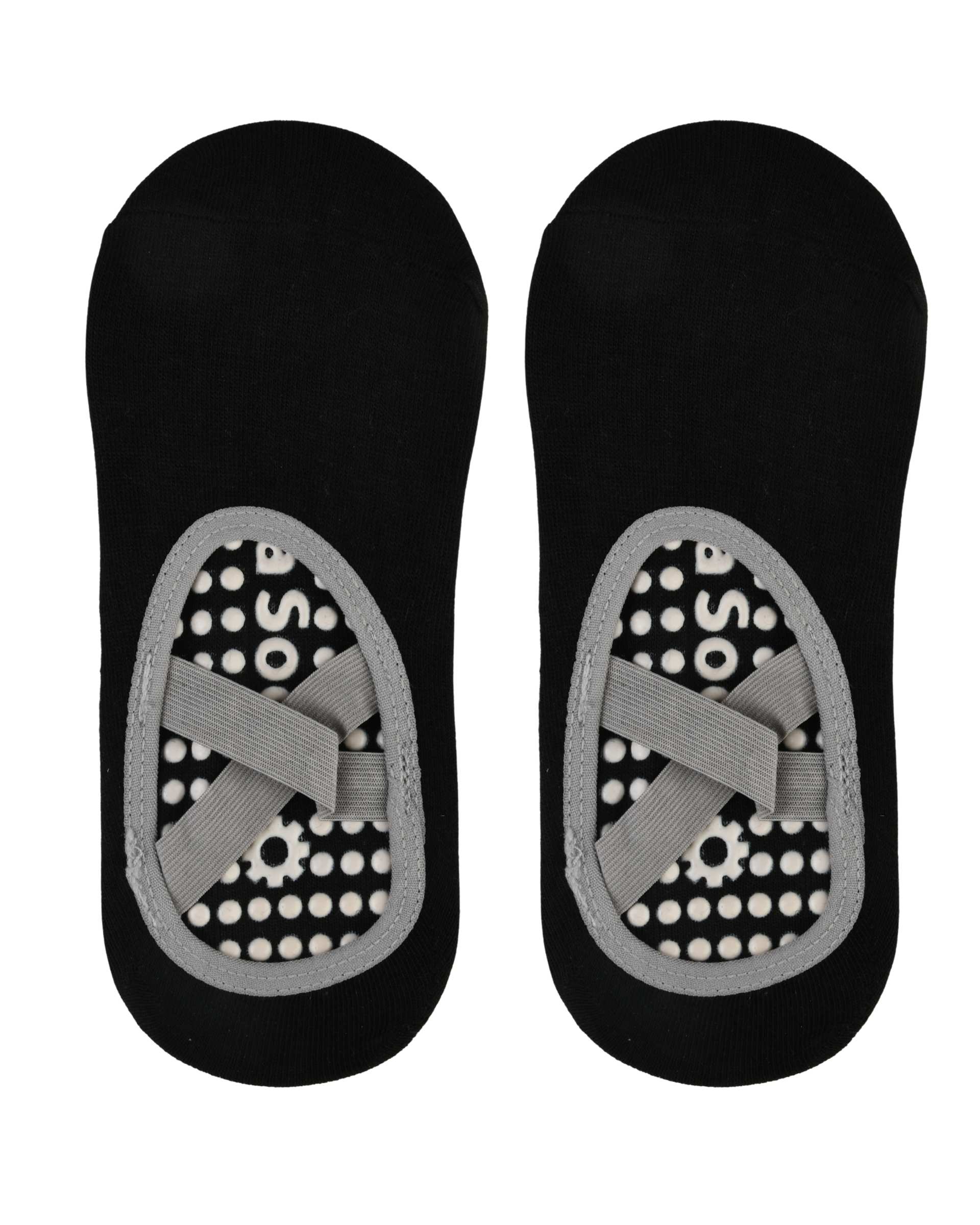 جوراب یوگا و پیلاتس مشکی اورجینال Original مدل Nk-NLYRA کد 21216