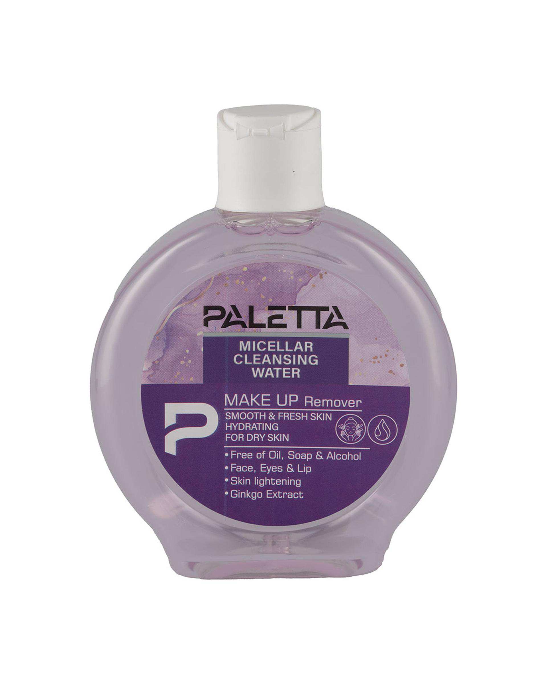 میسلار واتر پالتا Paletta مناسب پوست خشک حاوی عصاره جینکو حجم 200ml