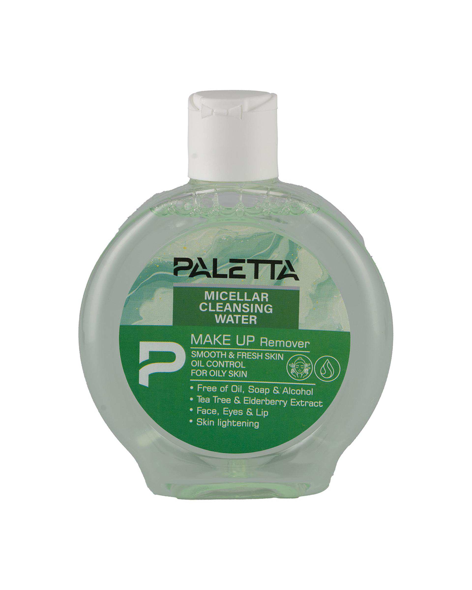 میسلار واتر پالتا Paletta مناسب پوست چرب حاوی عصاره الدربری حجم 200ml