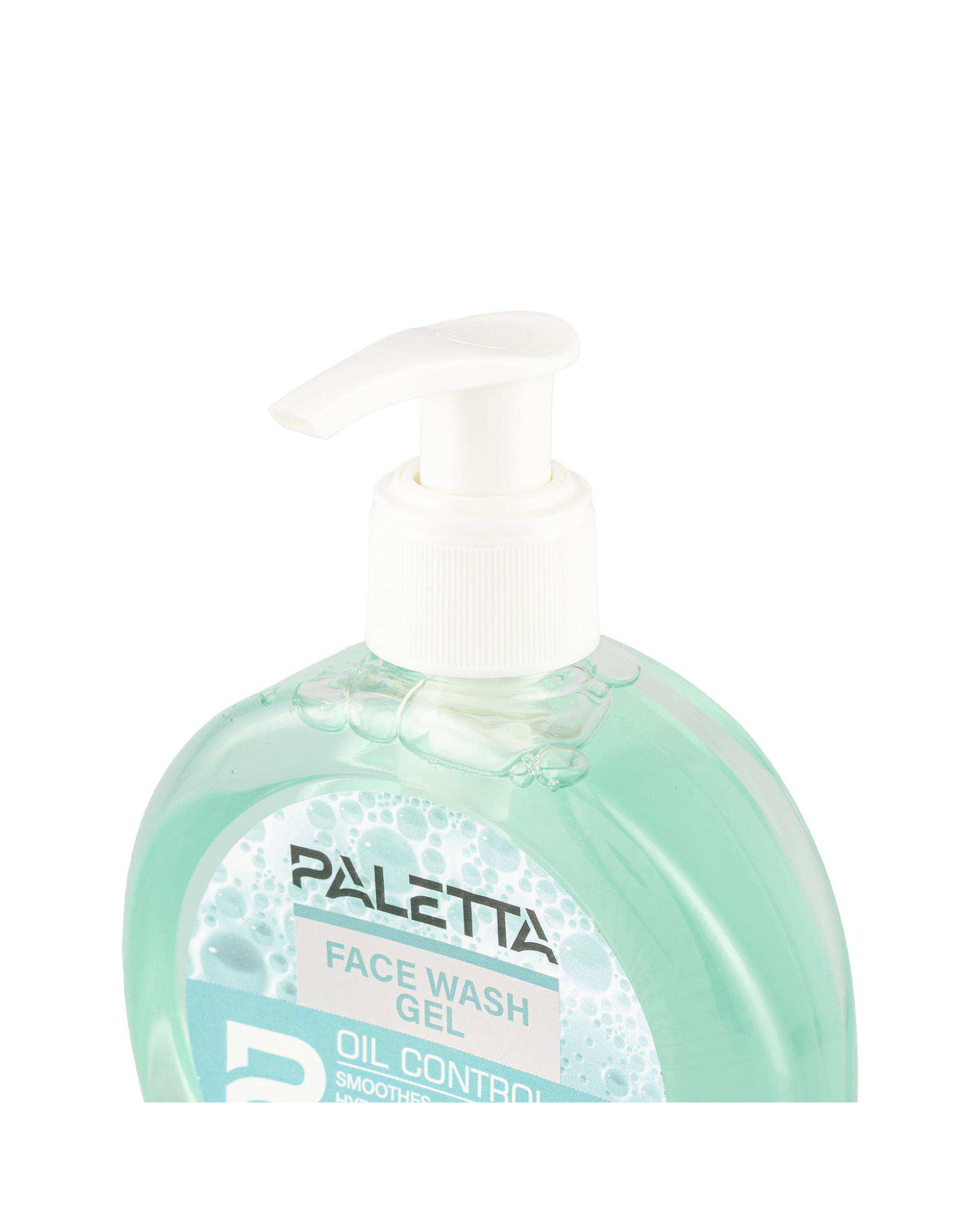 ژل شستشوی صورت پالتا Paletta حاوی عصاره الدربری مناسب پوست چرب حجم 200ml
