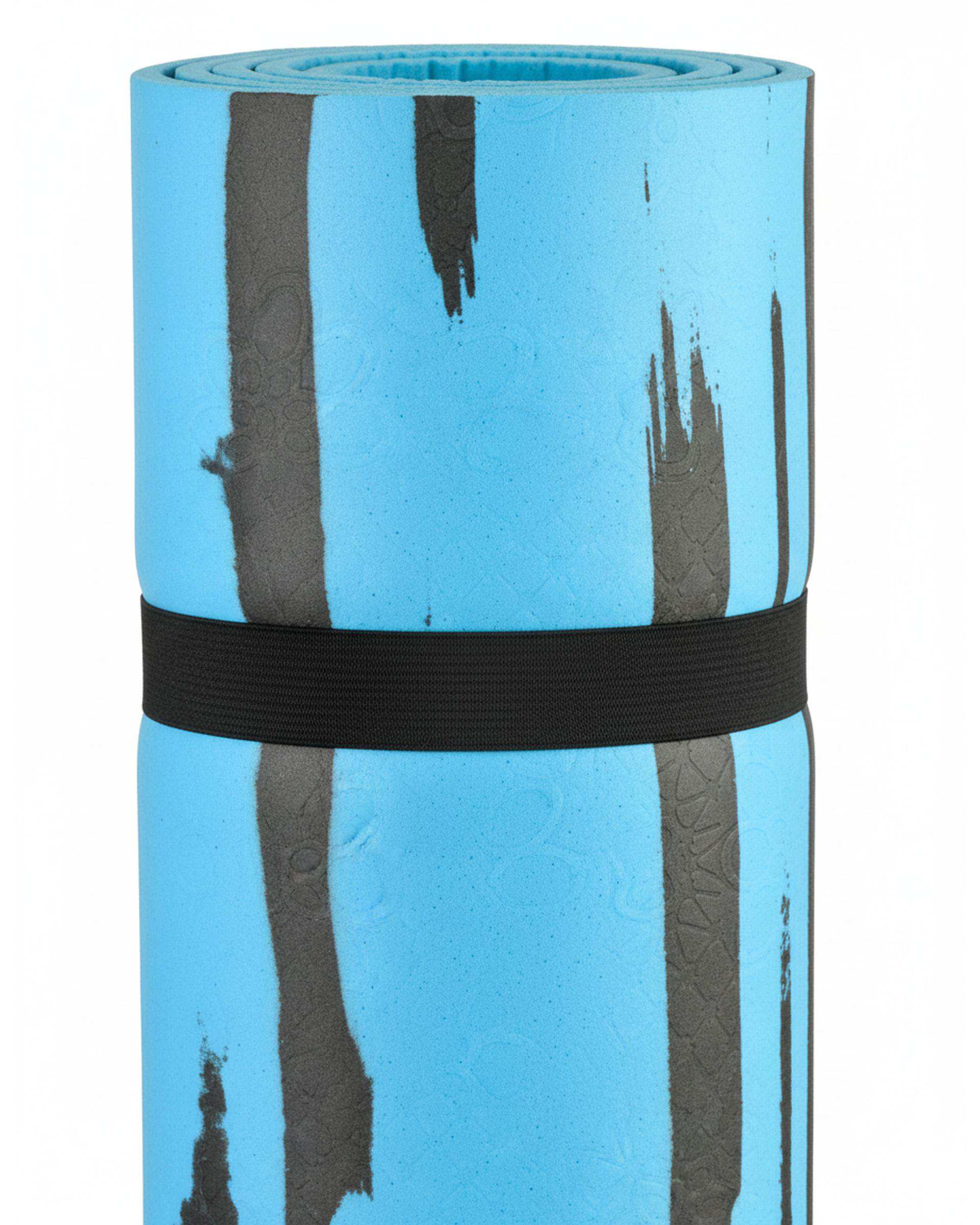 مت یوگا و پیلاتس آبی طوسی ابر و بادی اورجینال Original ضخامت 8 میلی متر