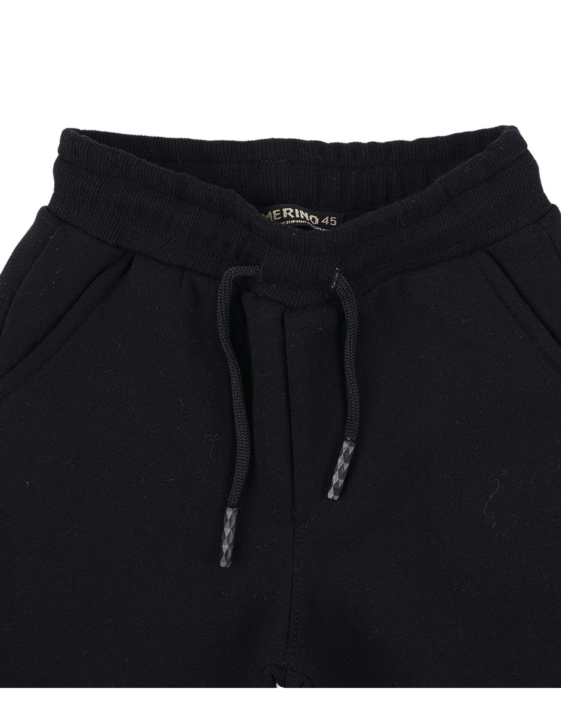 شلوار اسلش پسرانه مشکی مرینو Merino کد 1417