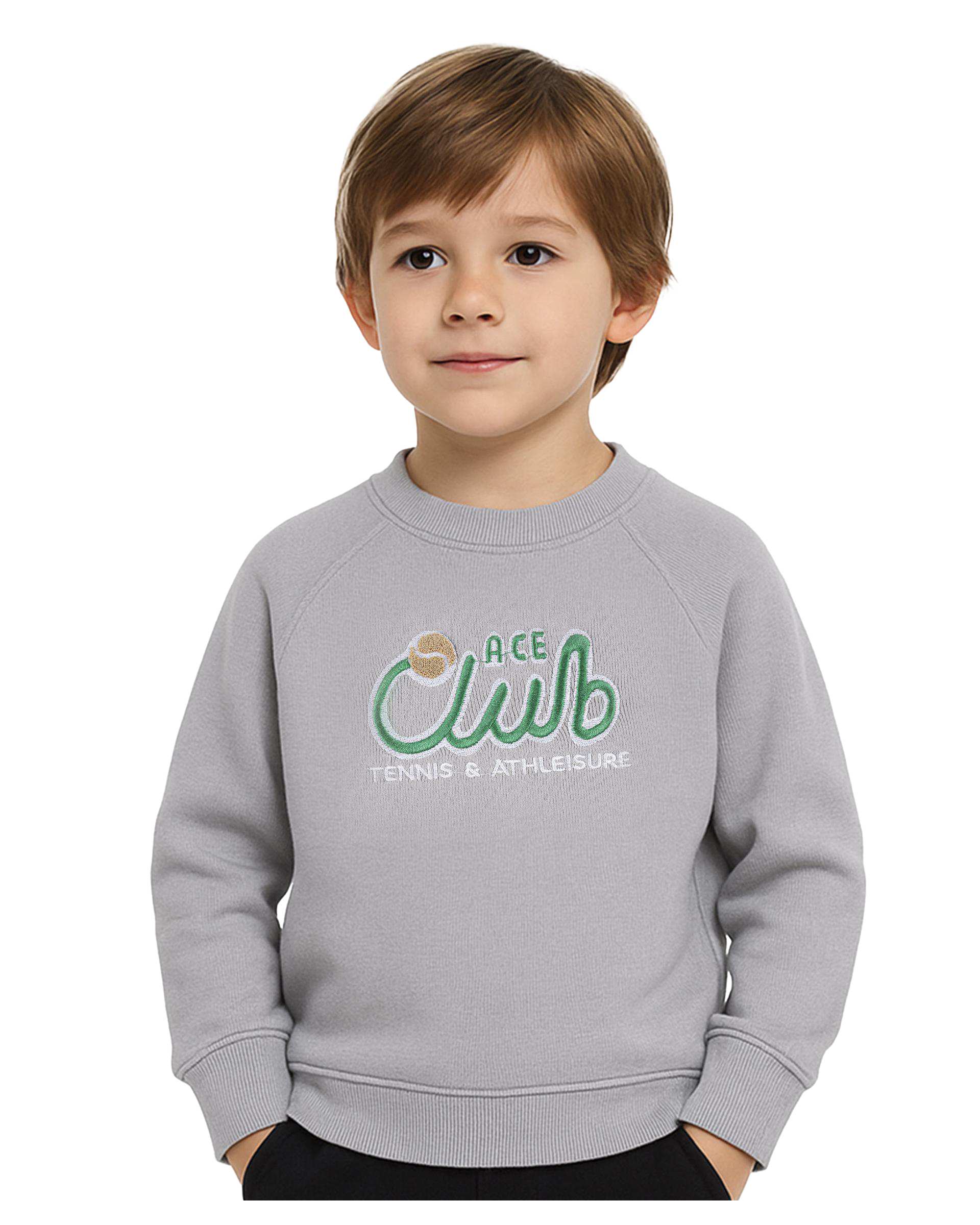 سویشرت پسرانه طوسی مرینو Merino کد 1774