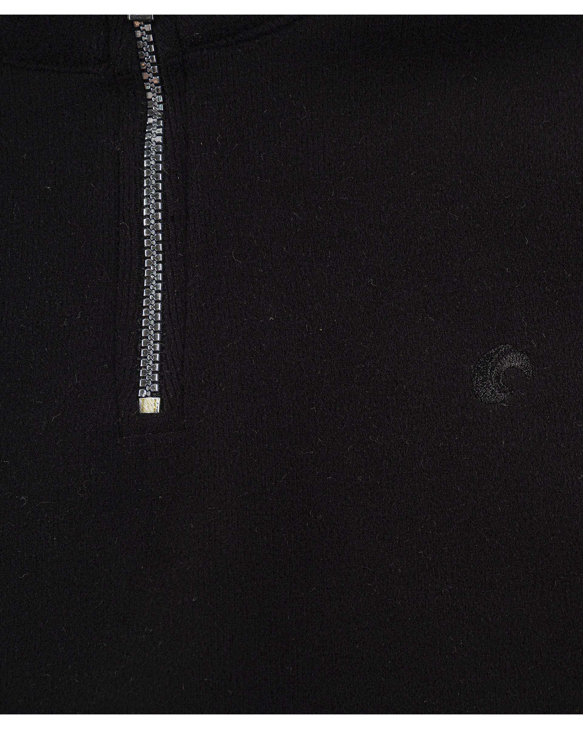 سویشرت پسرانه نیم زیپ مشکی مرینو Merino کد 1776