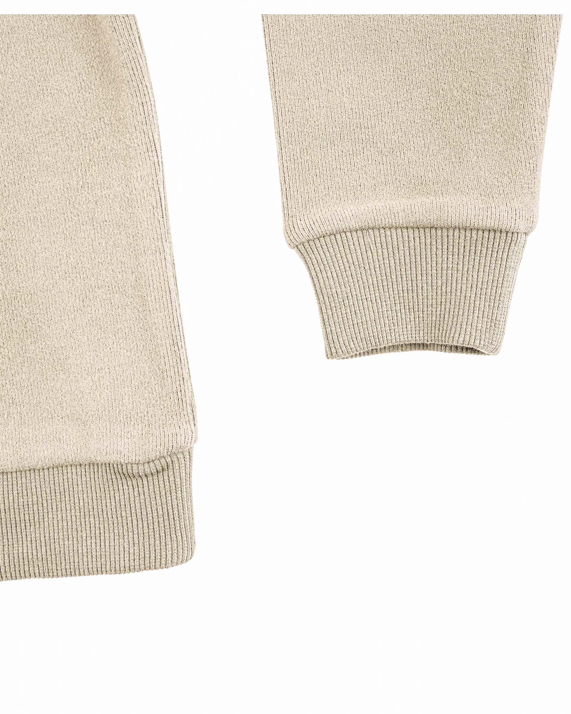 سویشرت پسرانه نیم زیپ کرم روشن مرینو Merino کد 1776