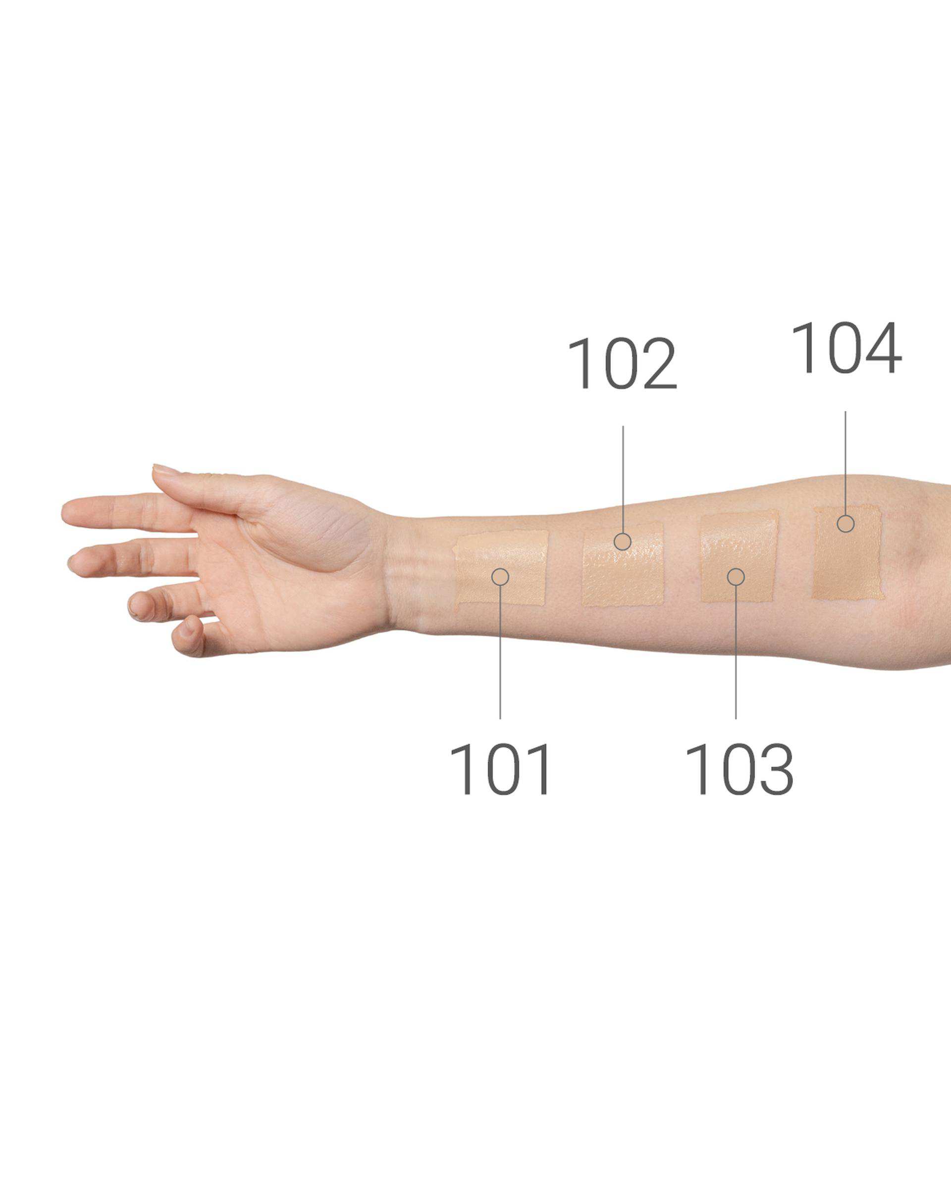 کرم پودر شیشه ای 24 ساعته برانوس Branous کد 101G