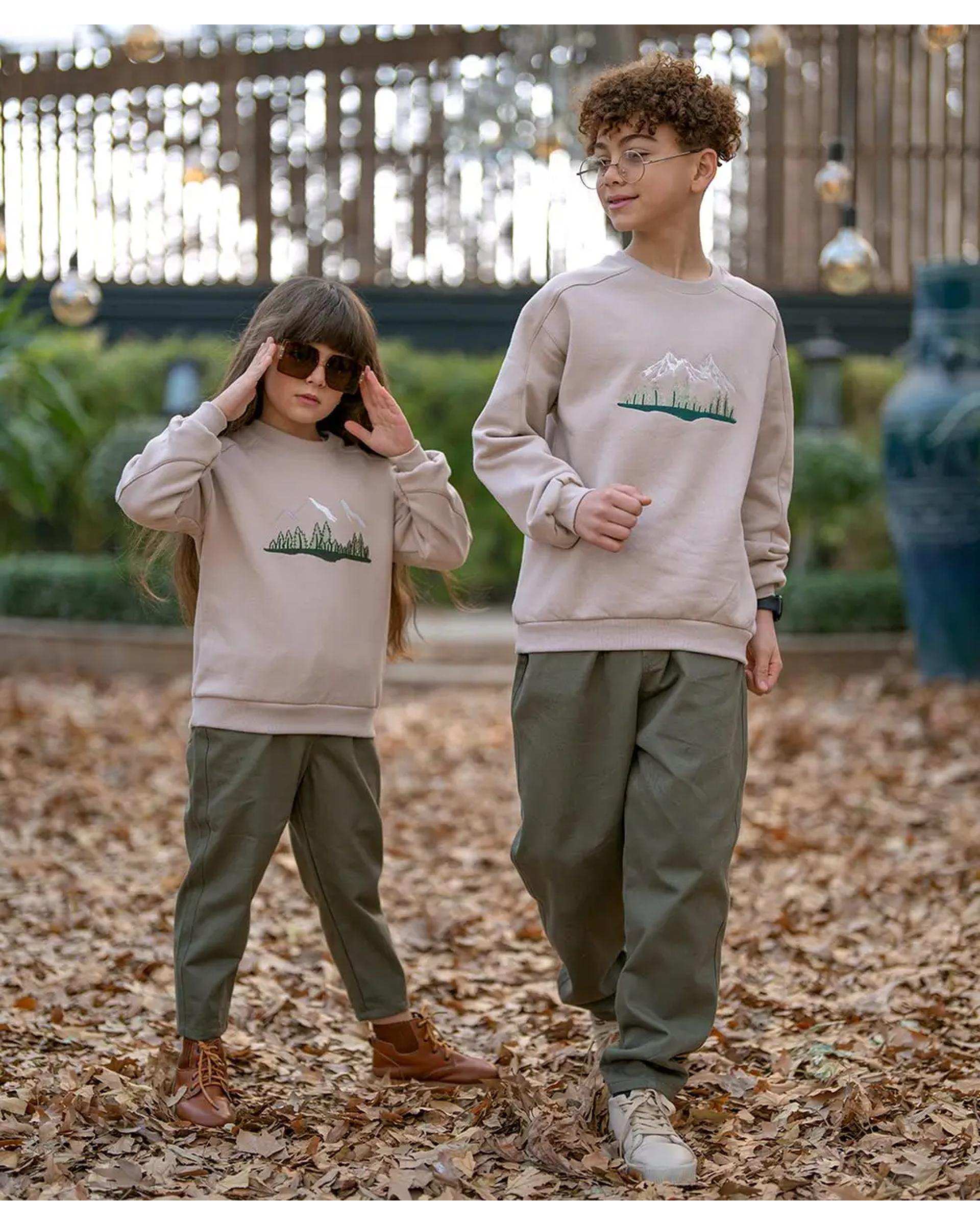 بلوز بچگانه گلدوزی آلاسکا کرم ملورینا Melorina کد 9142