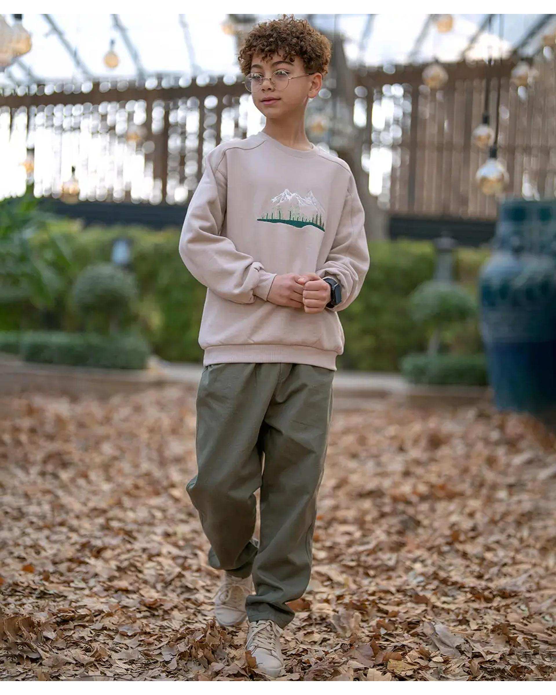 بلوز بچگانه گلدوزی آلاسکا کرم ملورینا Melorina کد 9142