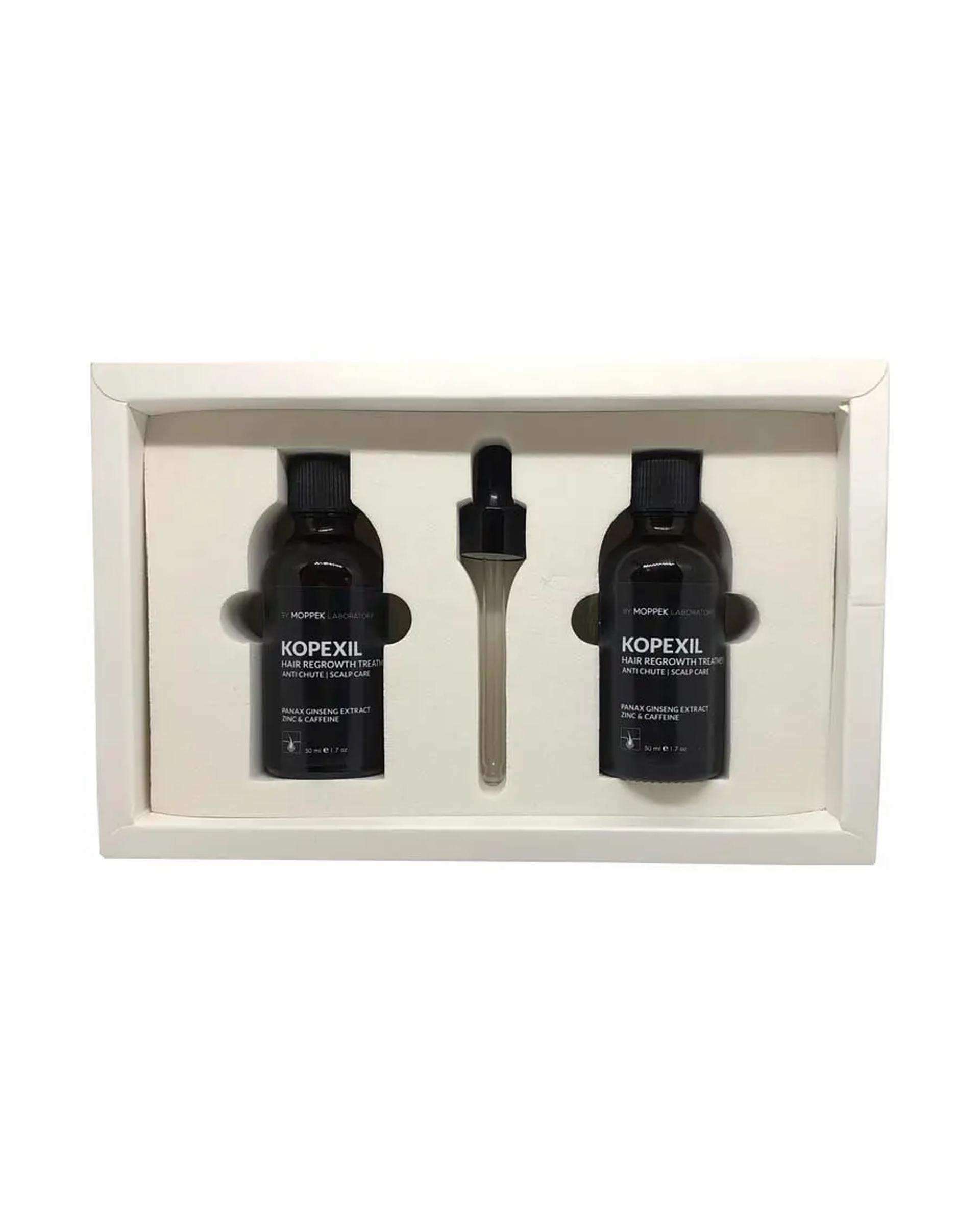 لوسیون ضد ریزش مو موپک Moppek بسته 2 عددی حجم 100ml