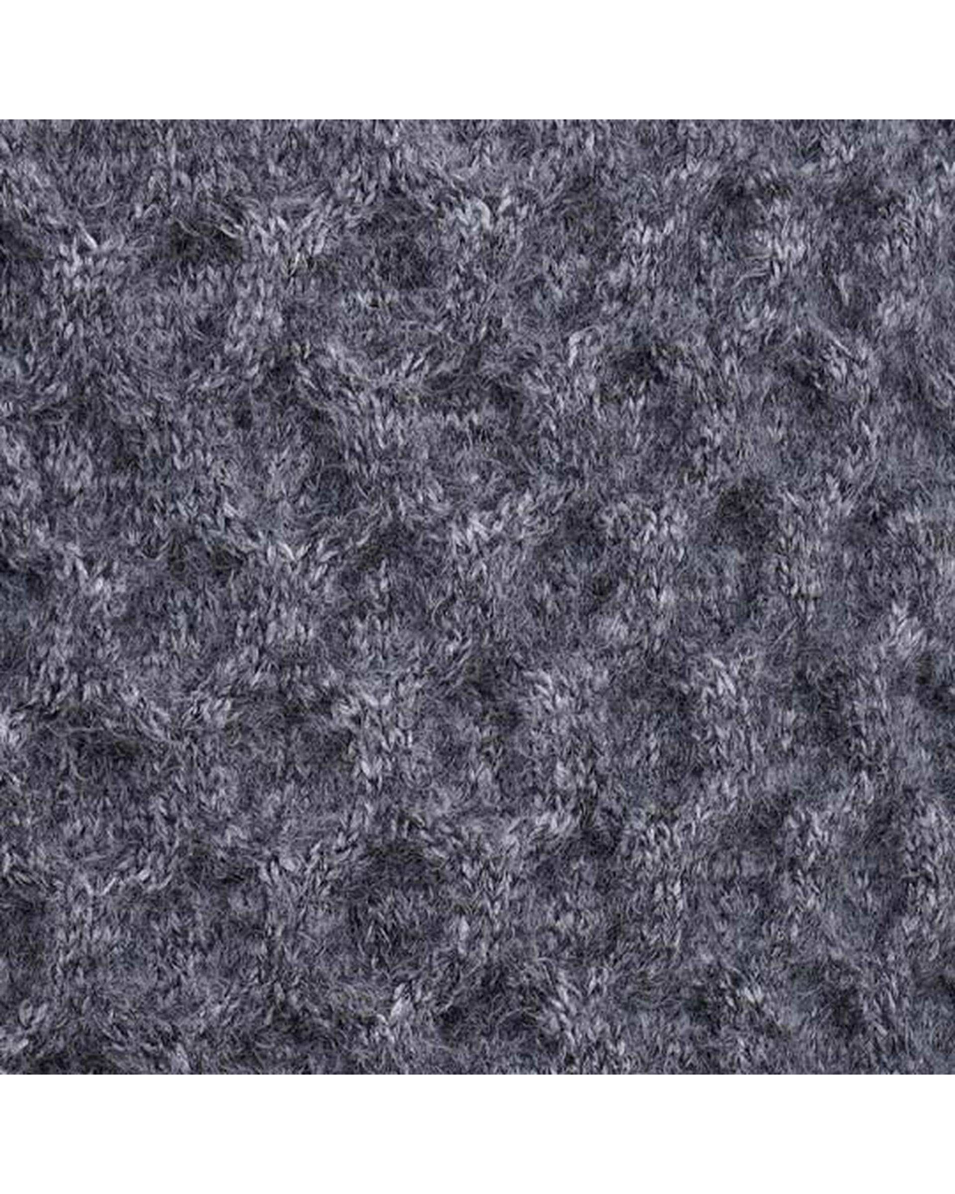 ست کلاه و شال گردن و دستکش طوسی تارتن Tartan مدل لونه زنبور کد 312113434