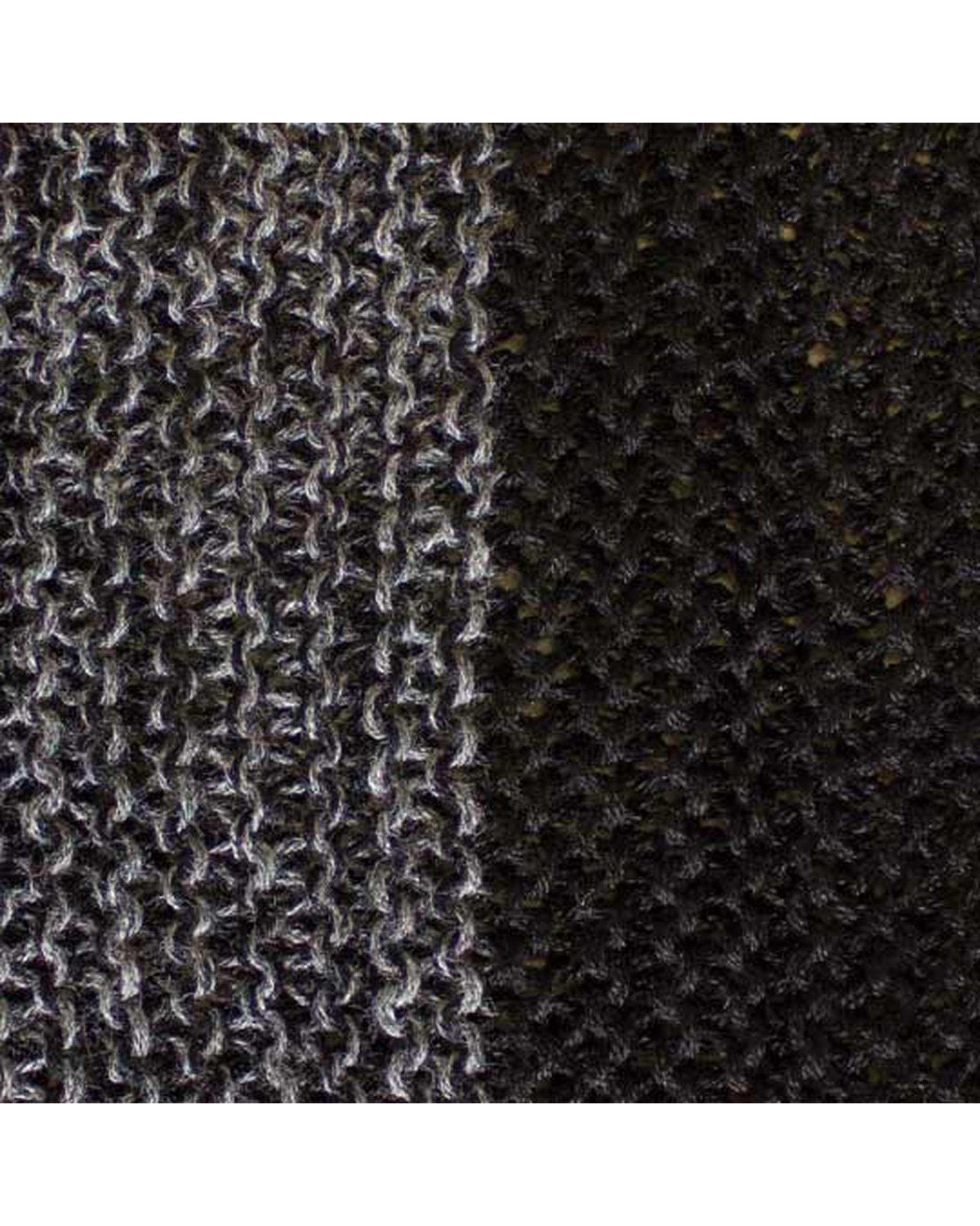 شال گردن بافت مشکی تارتن Tartan مدل رینگی کد 550000133
