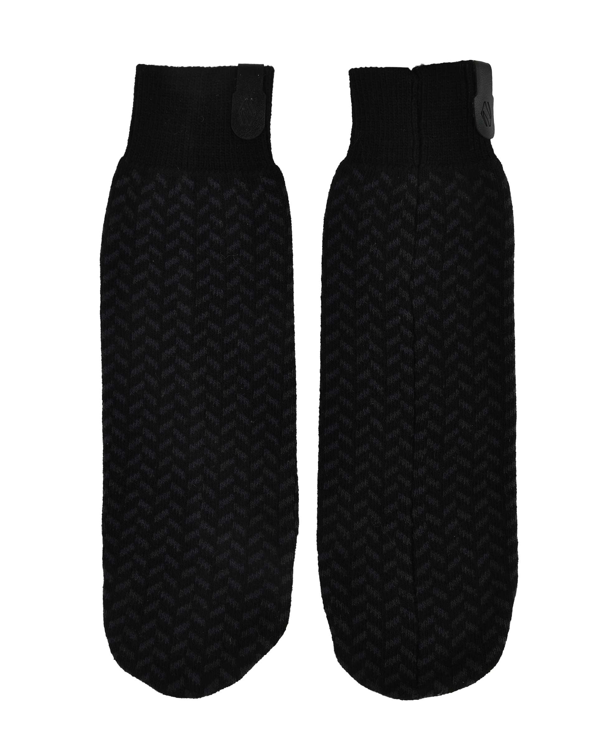 پاپوش بافت مشکی مدل جناقی تارتن Tartan کد 800000107