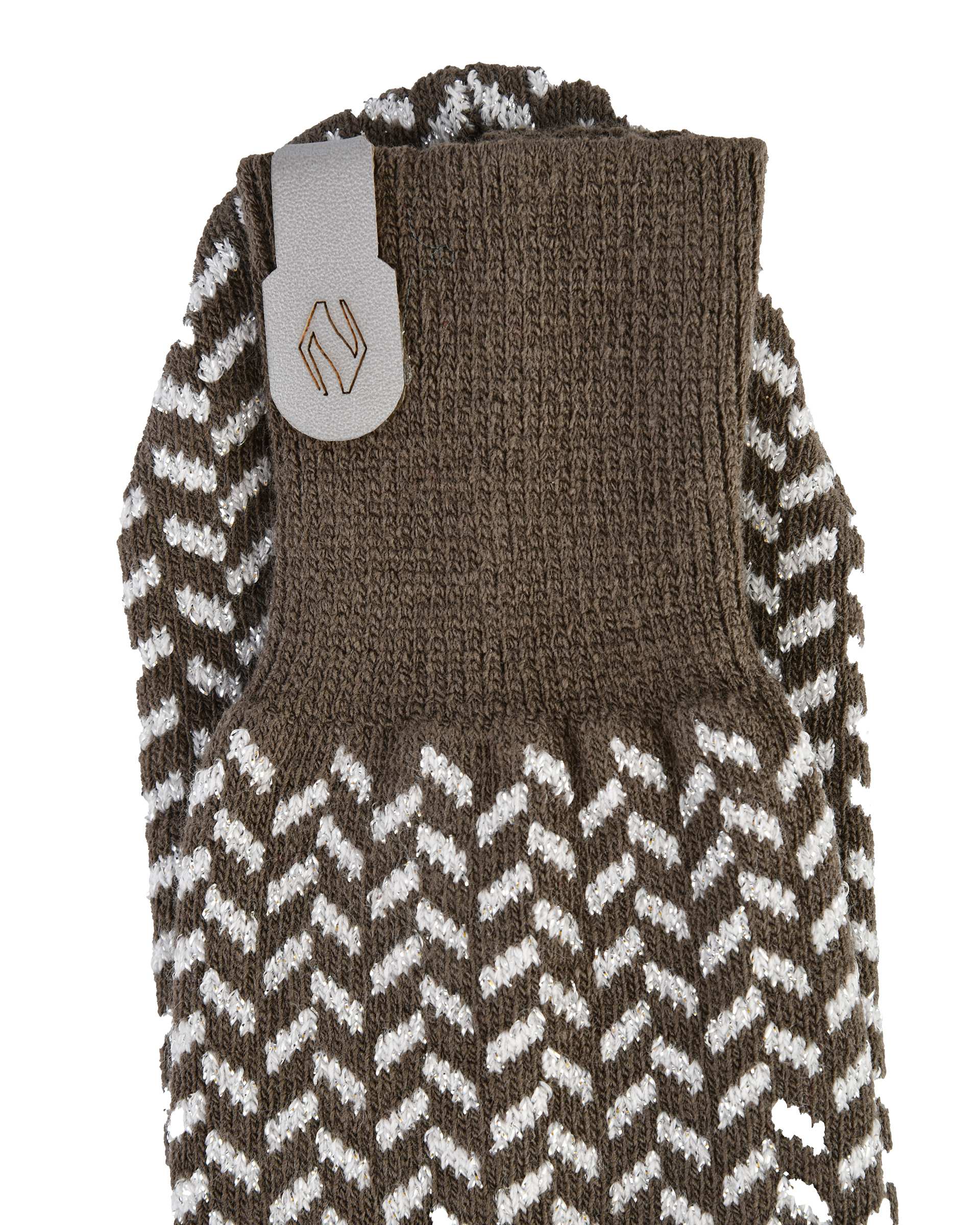 پاپوش بافت سدری تارتن Tartan مدل جناقی لمه دار کد 800000146