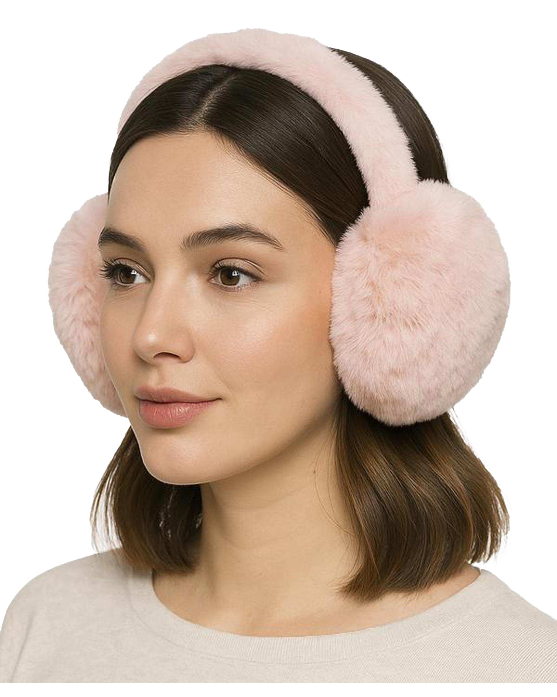 گوش گیر زمستانه صورتی تارتن Tartan کد 700040114