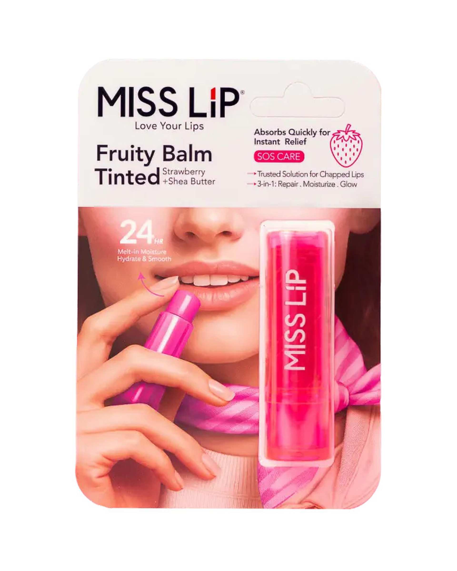 بالم لب رنگی توت فرنگی میس لیپ Miss Lip