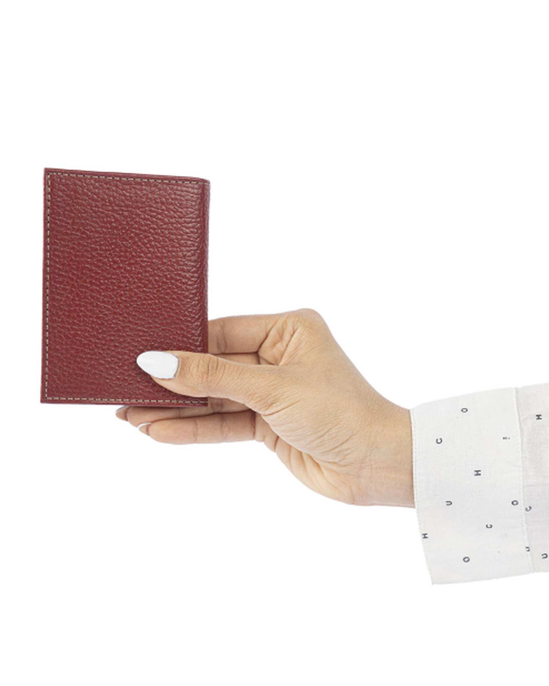 جاکارتی چرم قرمز بیسراک Bisrak کد CH-115-72