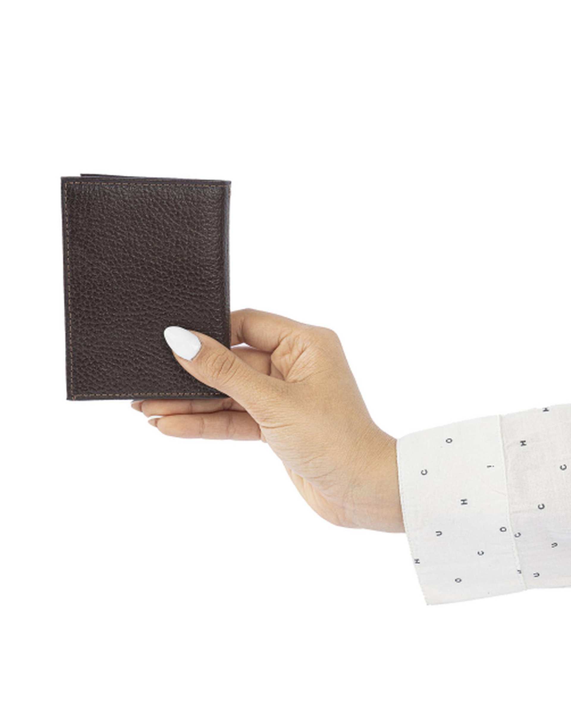 جاکارتی چرم قهوه ای تیره بیسراک Bisrak کد CH-115-F39