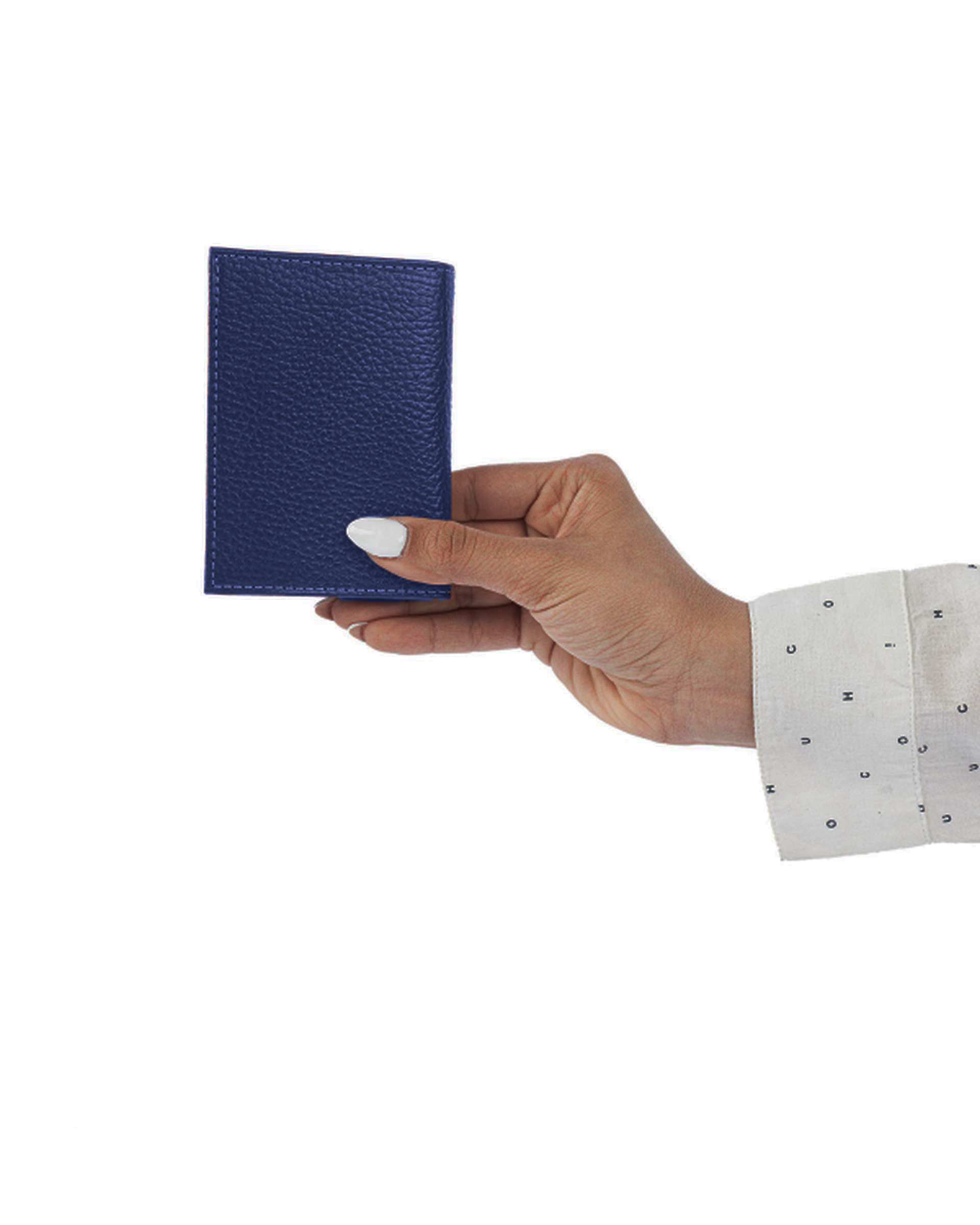 جاکارتی چرم آبی کاربنی بیسراک Bisrak کد CH-115-N105