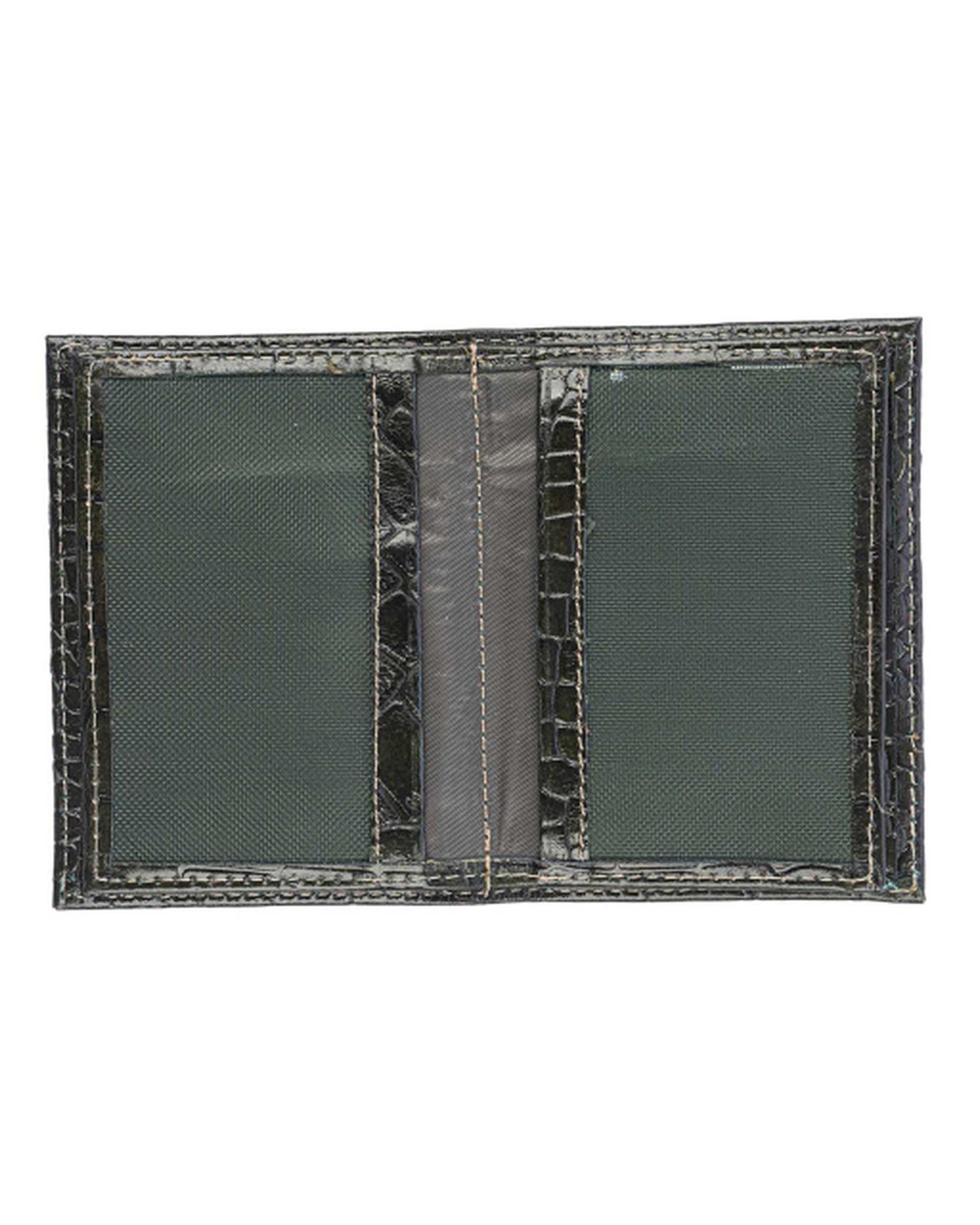 جاکارتی چرم سبز تیره بیسراک Bisrak کد CH-115-R45