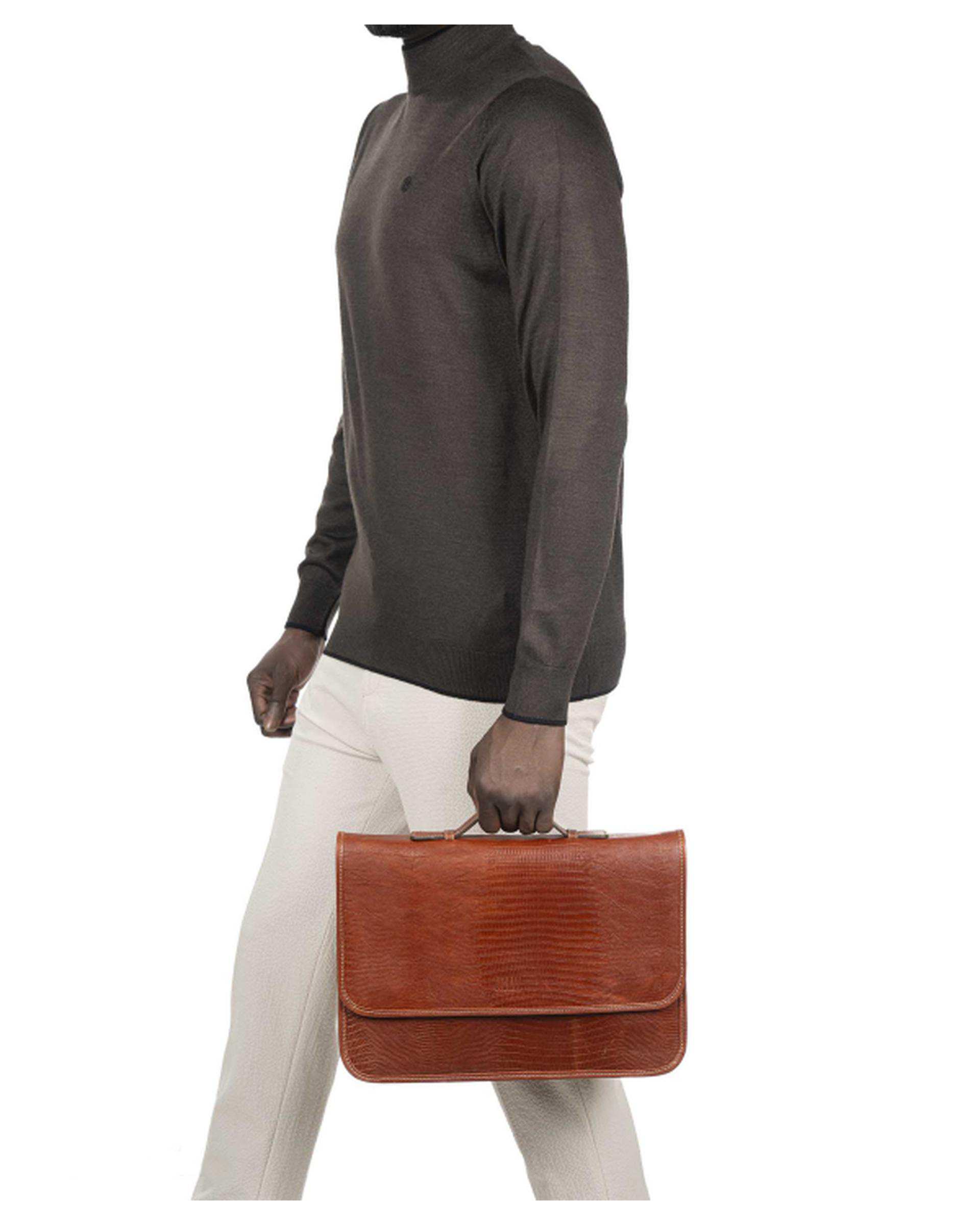 کیف چرم اداری بیسراک Bisrak کد F-101L-104