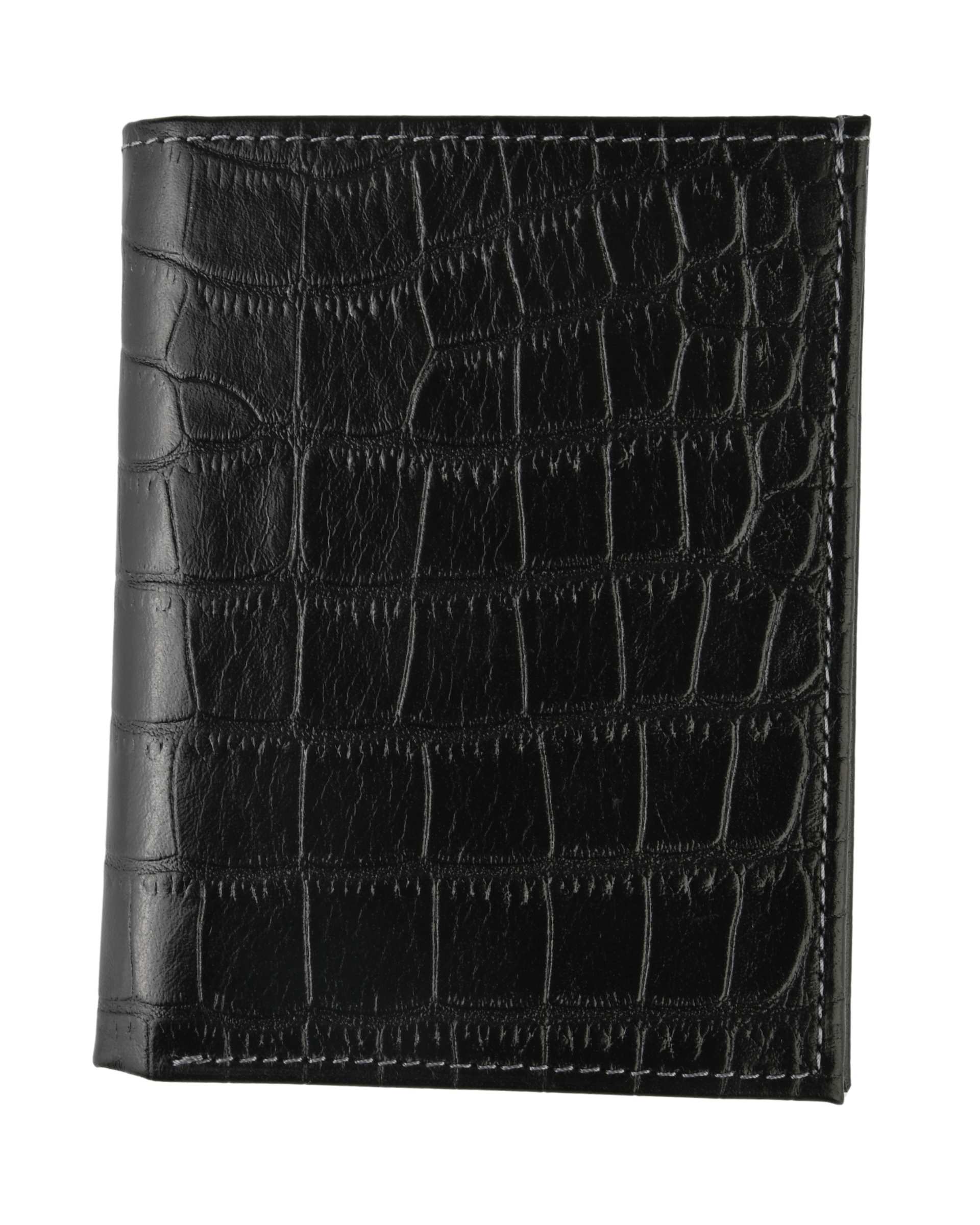 کیف پول چرم جیبی مشکی بیسراک Bisrak کد PW-306-R99