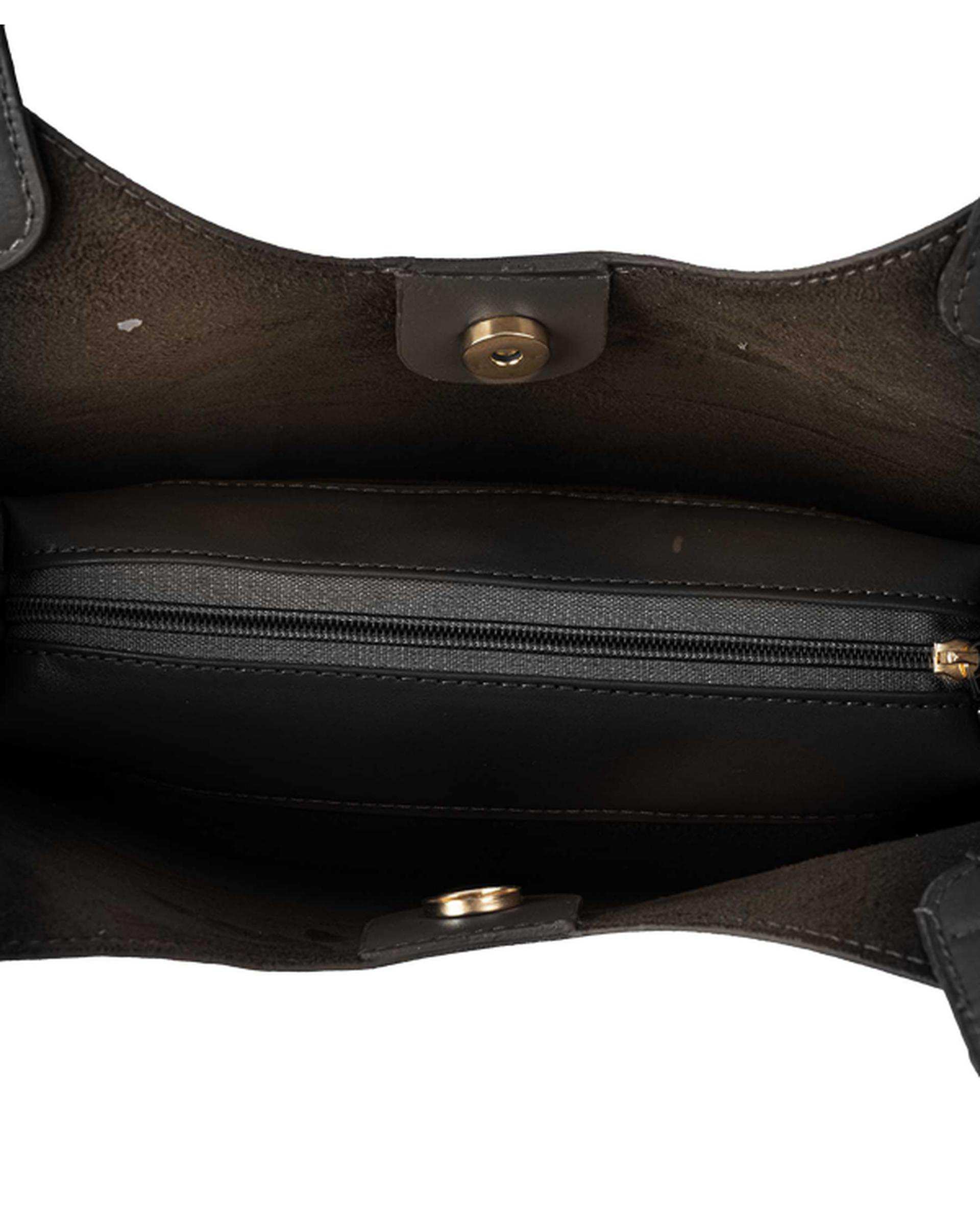 کیف دوشی زنانه مشکی بیسراک Bisrak کد Sl-1375-99