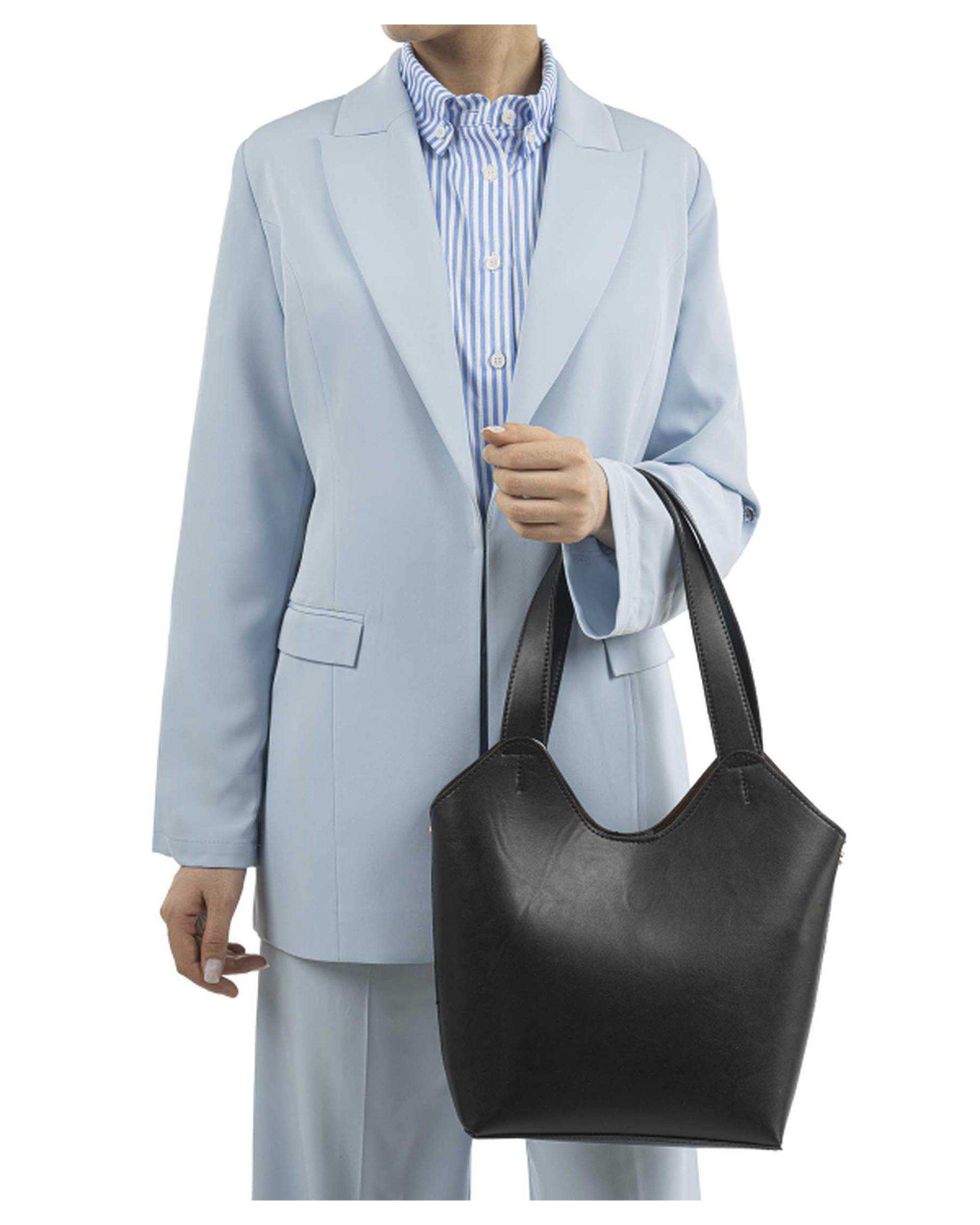 کیف دوشی زنانه مشکی بیسراک Bisrak کد Sl-1375-99