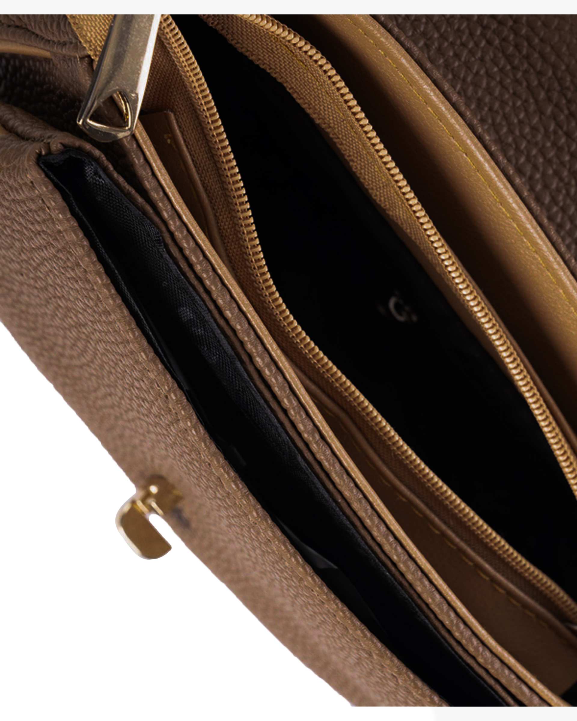 کیف دوشی زنانه گردویی بیسراک Bisrak کد Sl-1640-10