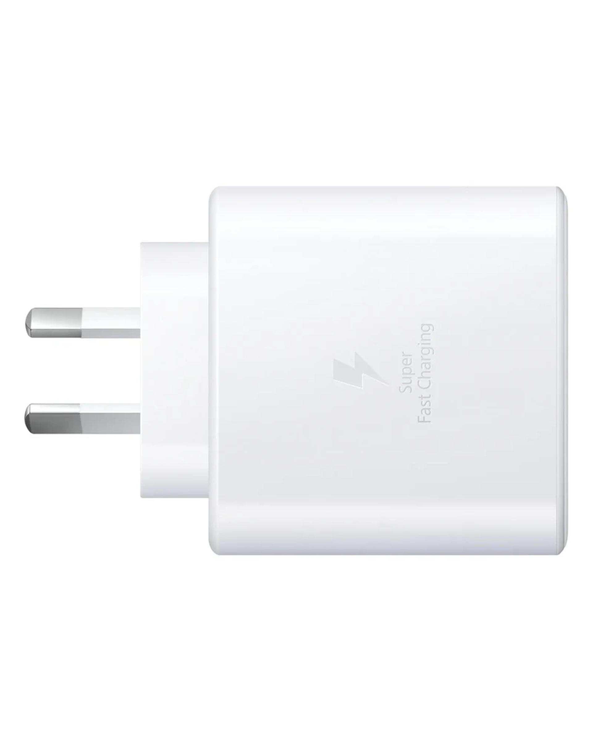 شارژر دیواری 45 وات سفید سامسونگ Samsung مدل EP-TA845 سه شاخه اروپا