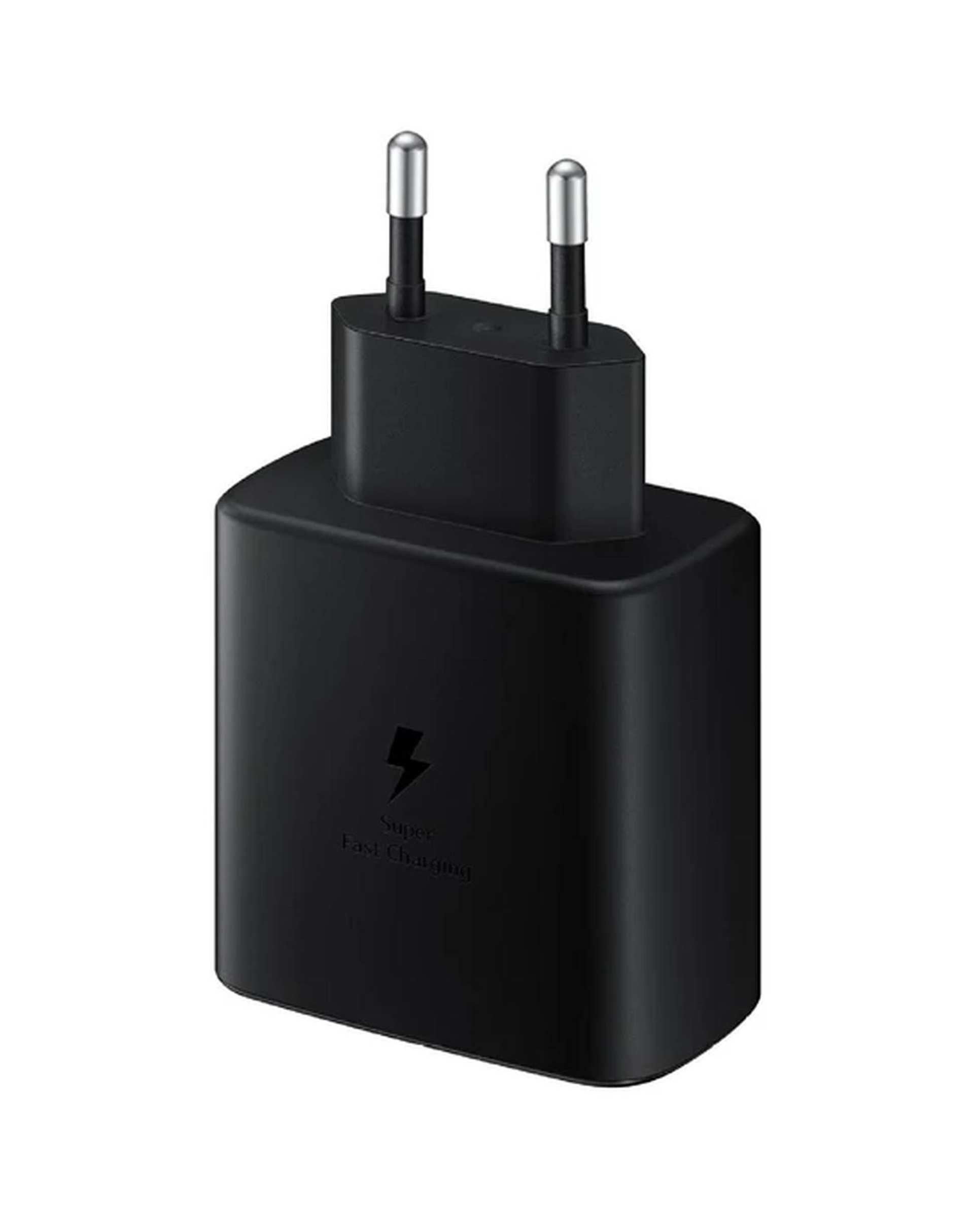 شارژر دیواری 45 وات مشکی سامسونگ Samsung مدل EP-TA845 سه شاخه اروپا