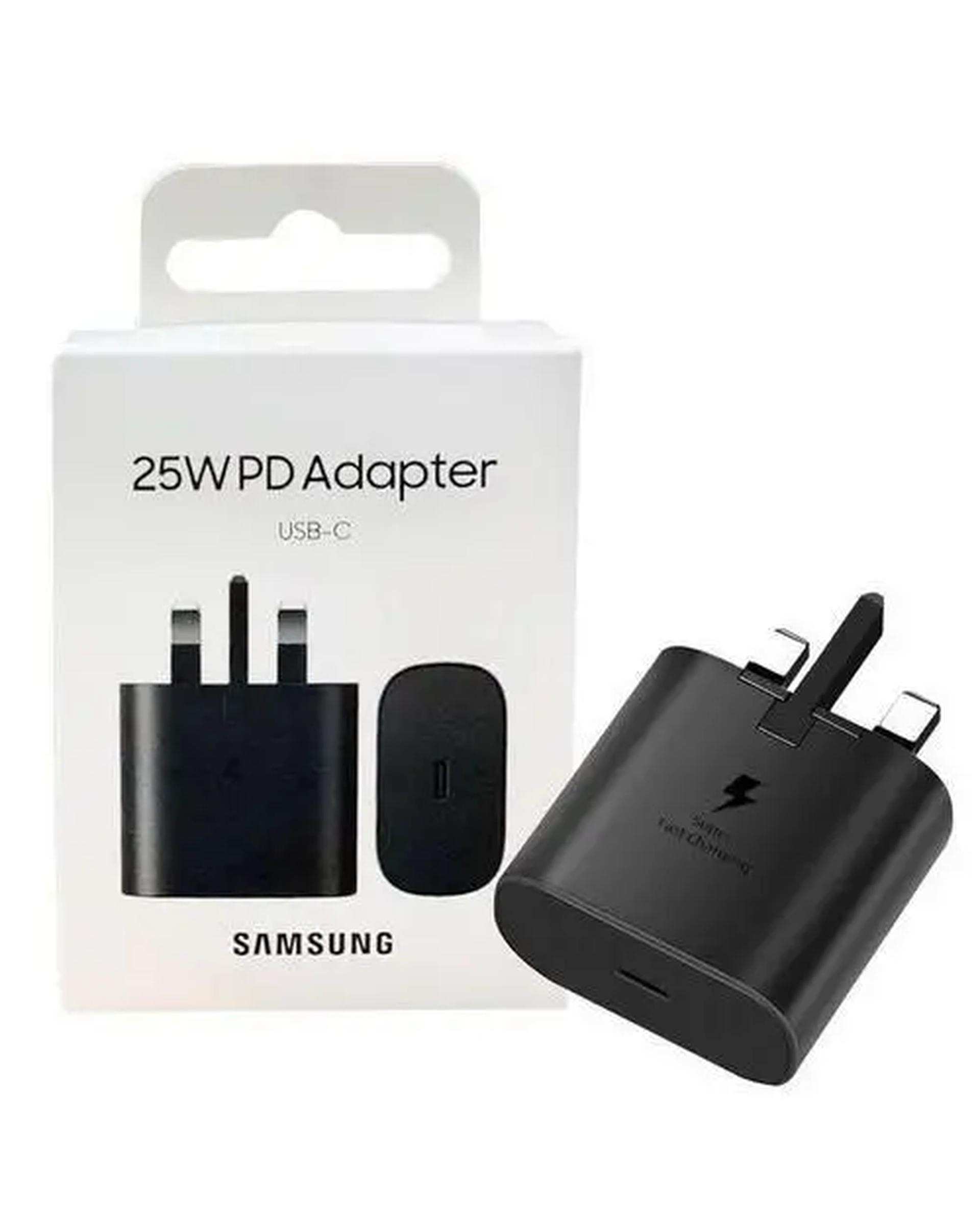 آداپتور شارژر 25 وات PD اورجینال مشکی سامسونگ Samsung مدل EP-TA800