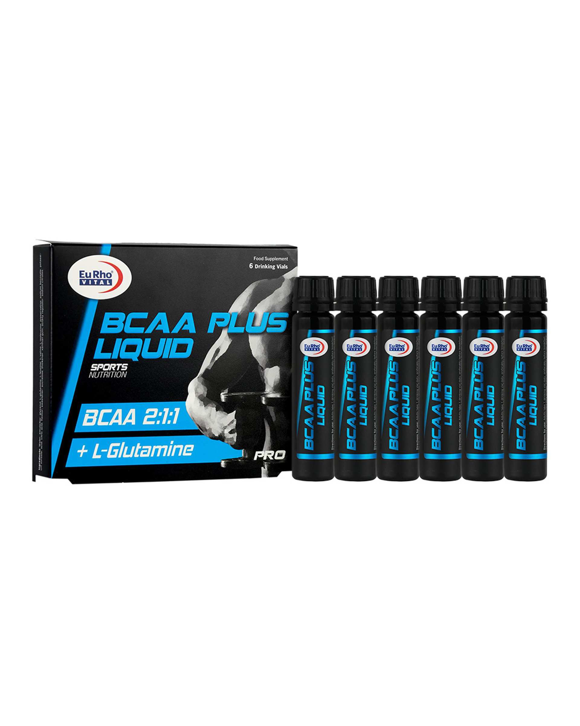 ویال خوراکی بی سی ای ای پلاس لیکوئید یوروویتال بسته 6 عددی