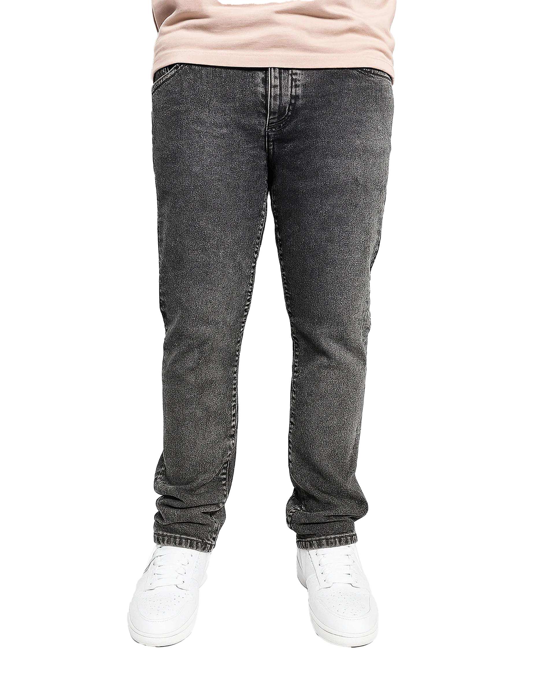 شلوار جین مردانه راسته زغالی آماهی Amahi کد ۳۰۰۱۰۷