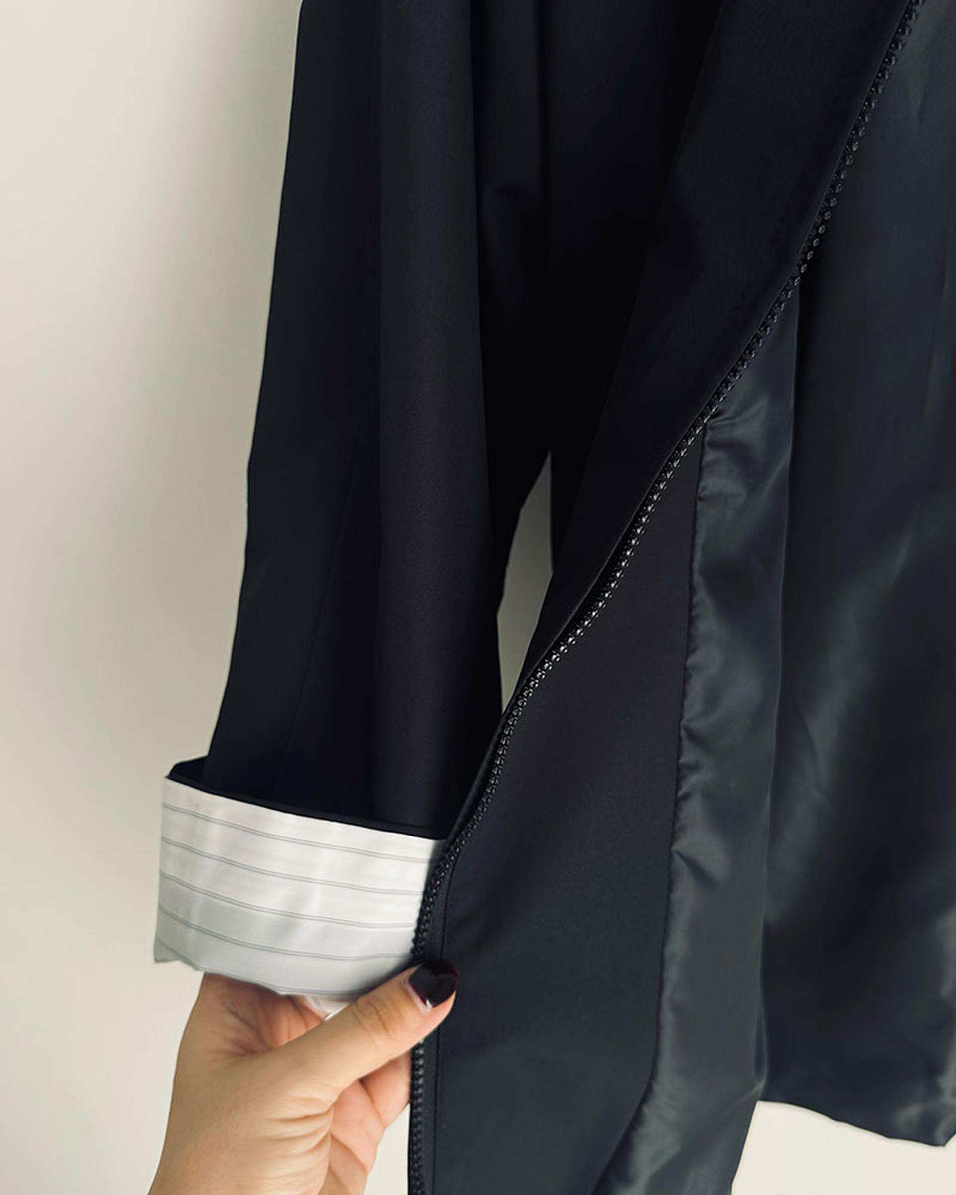 ترنچ کت زنانه مشکی نگار ندایی Negar Nedaei مدل Fly