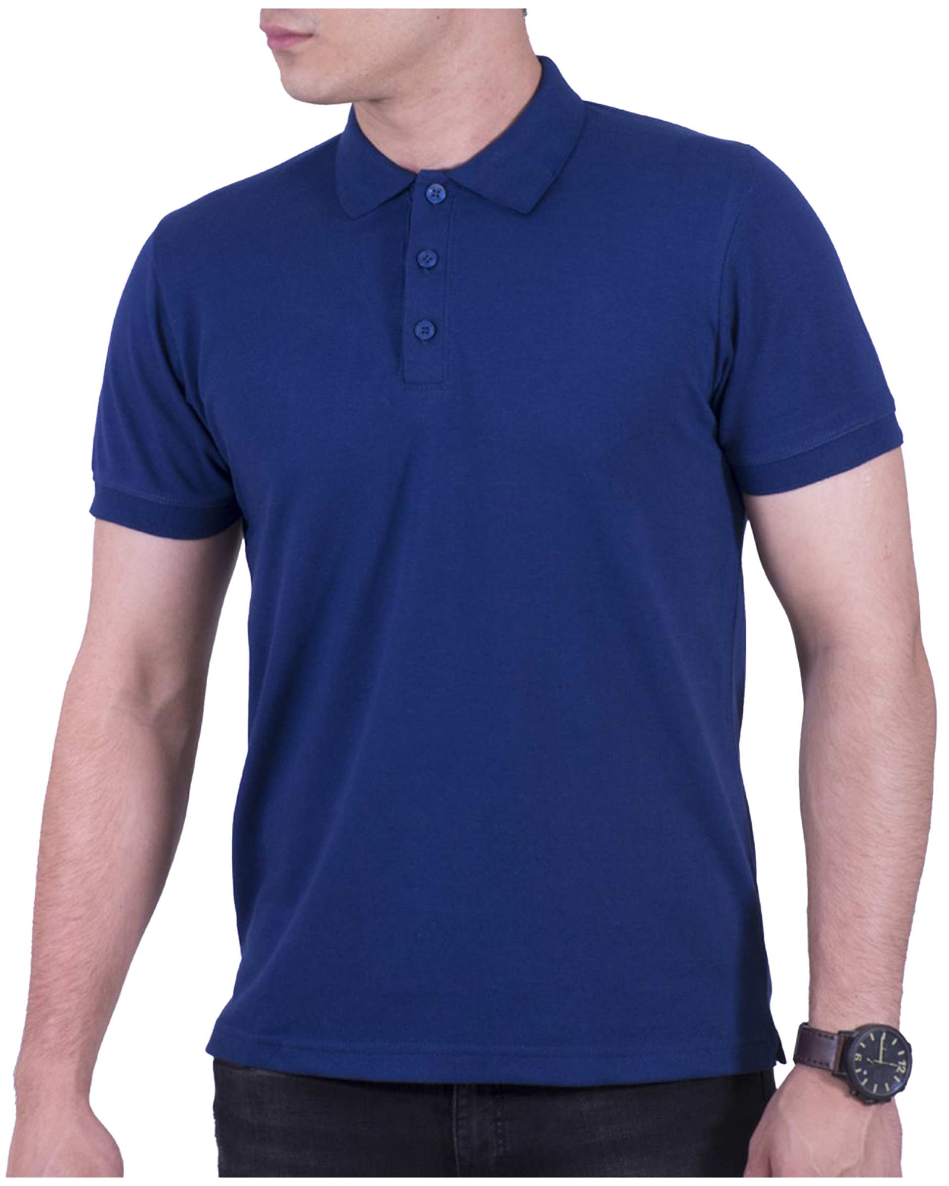 پولوشرت مردانه آبی تیره سیمپل ورز Simple wears کد POS790