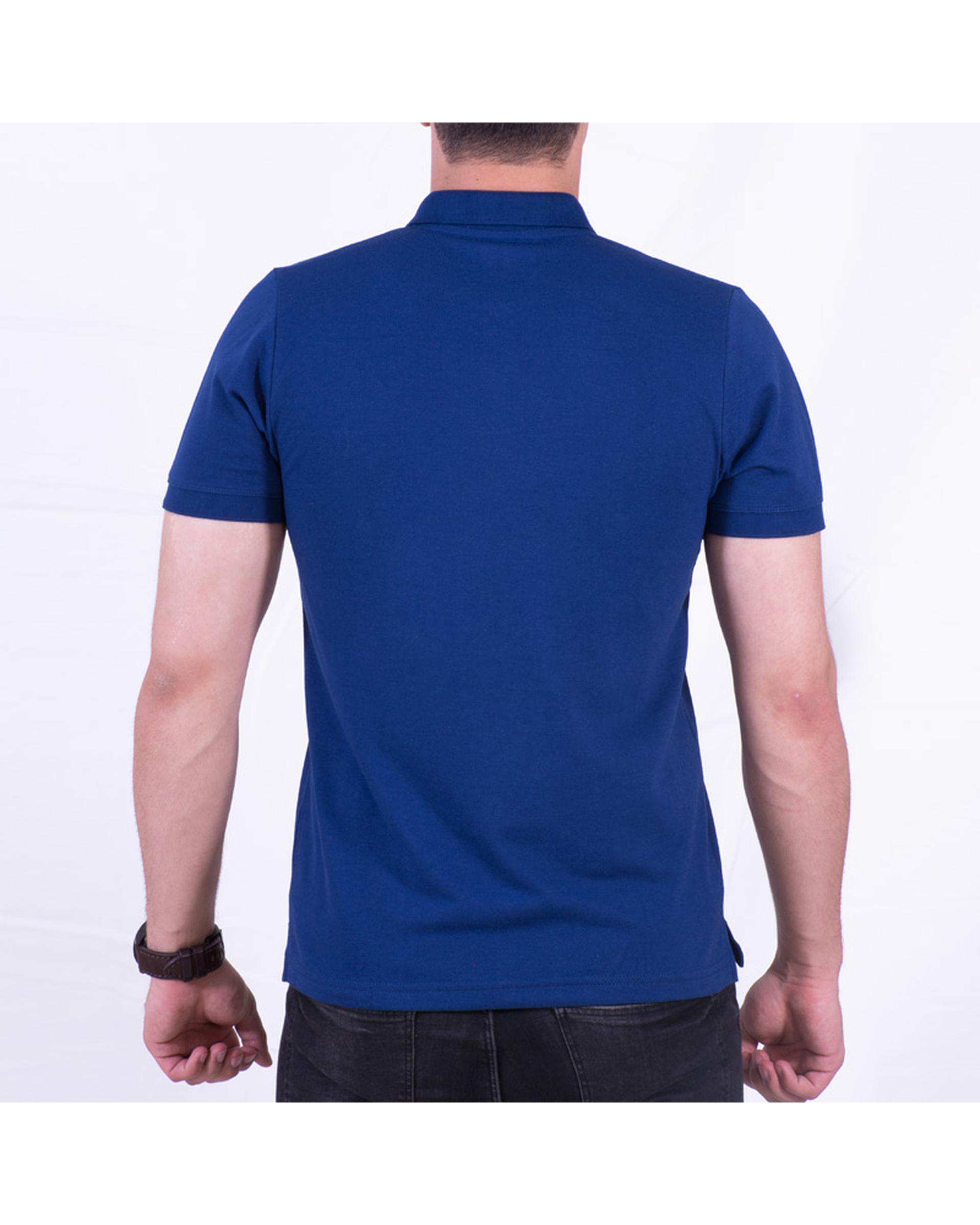 پولوشرت مردانه آبی تیره سیمپل ورز Simple wears کد POS790