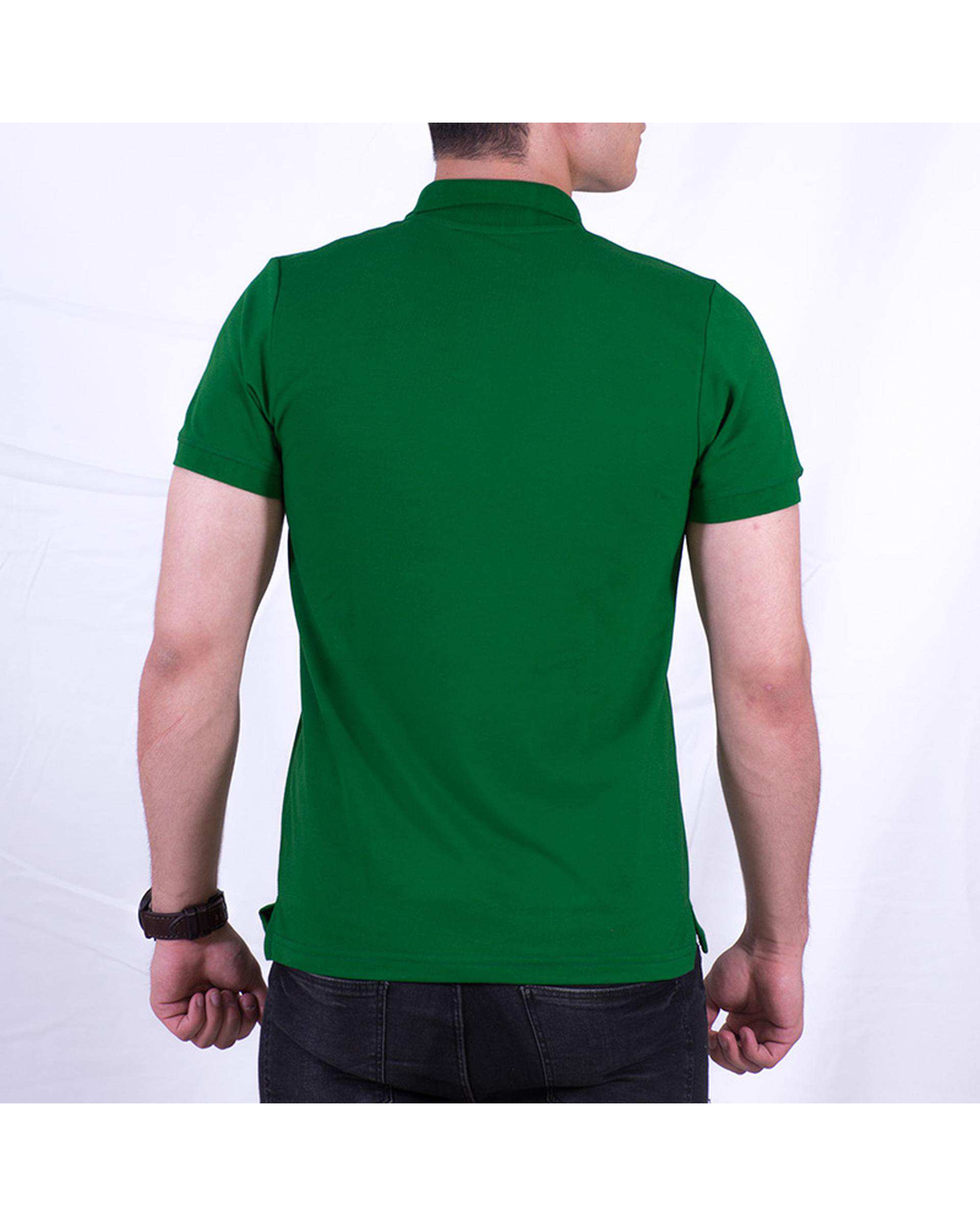 پولوشرت مردانه سبز سیمپل ورز Simple wears کد POS790