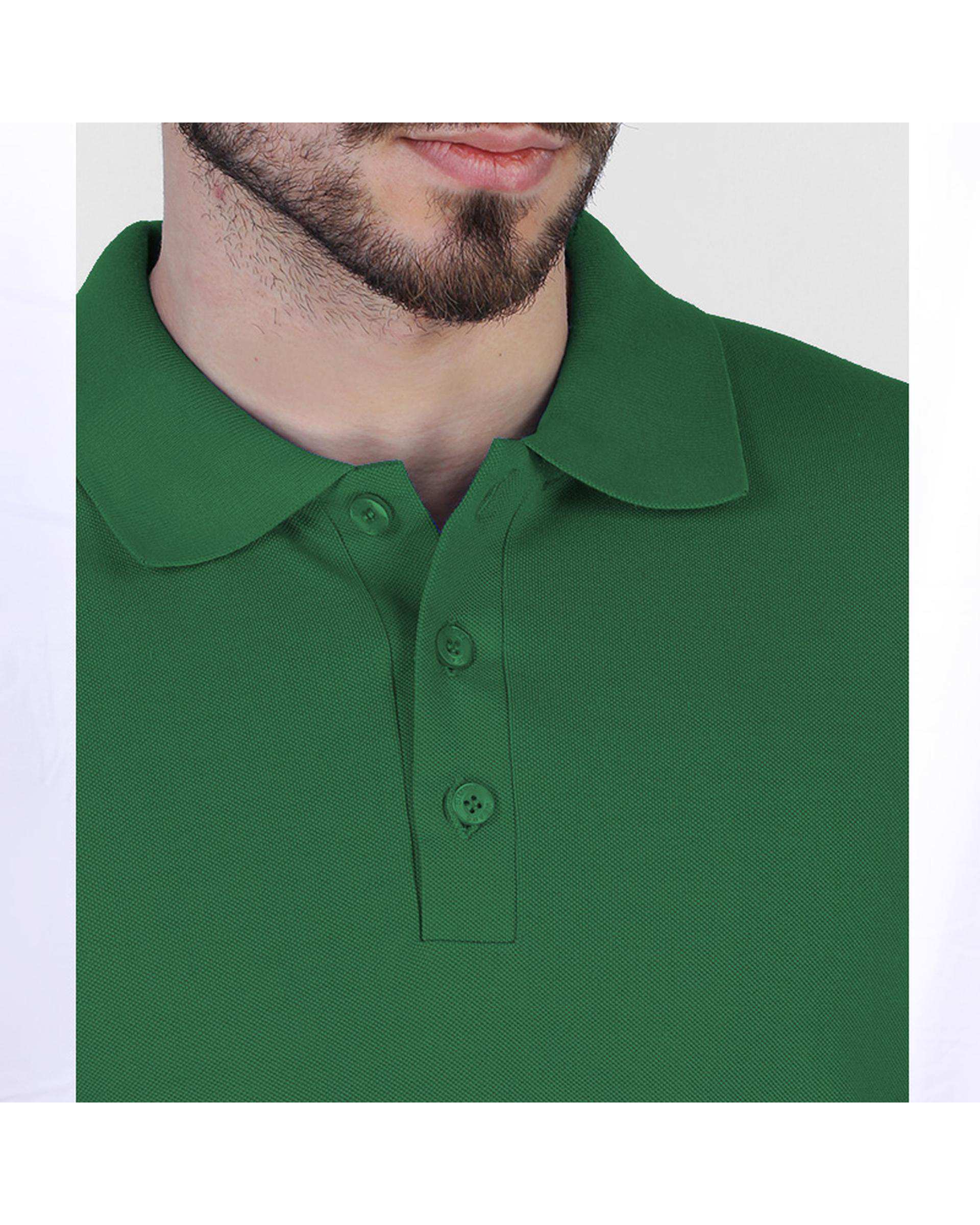 پولوشرت مردانه سبز سیمپل ورز Simple wears کد POS790