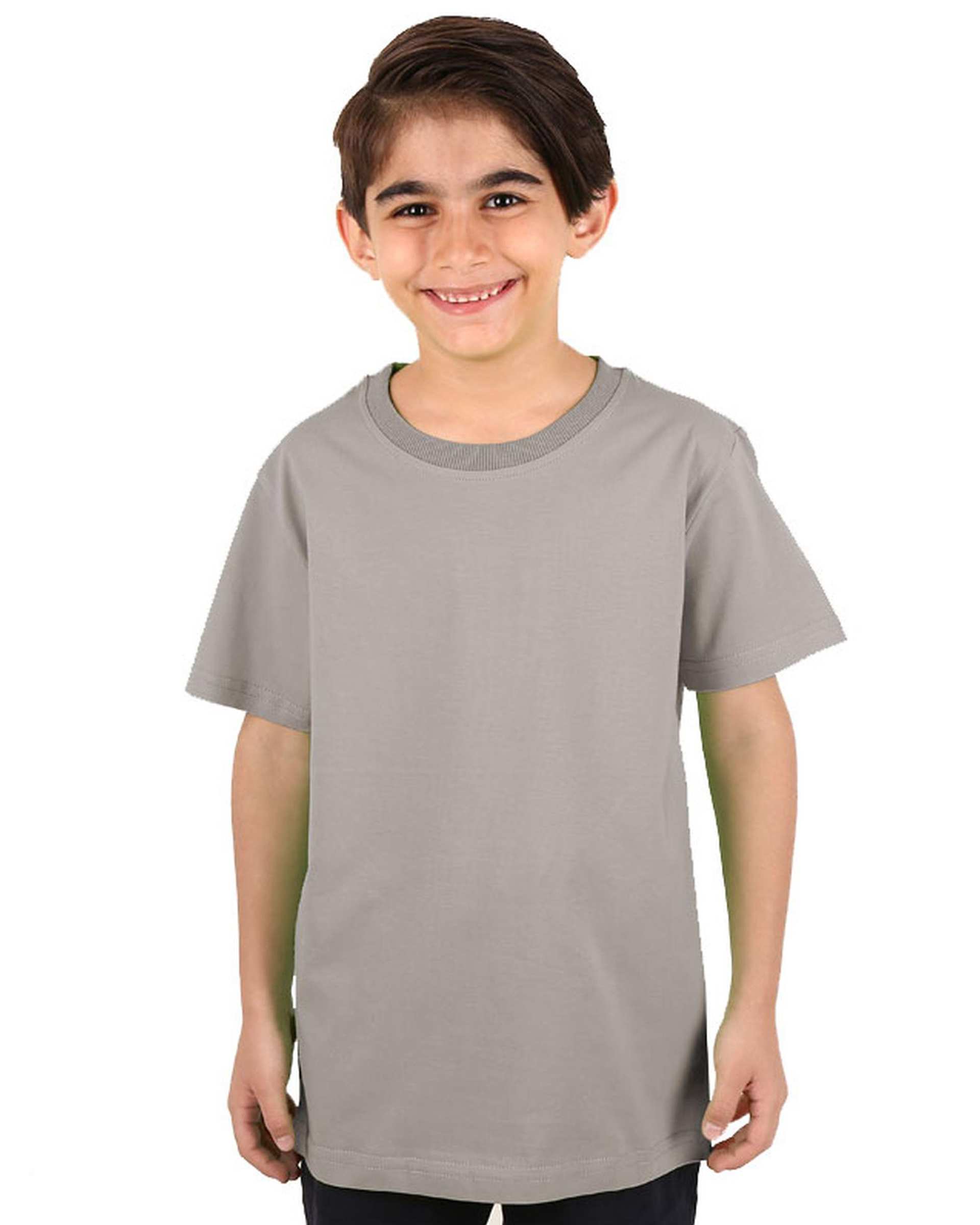 تی شرت بچه گانه طوسی فیلی سیمپل ورز Simple wears کد TBS550