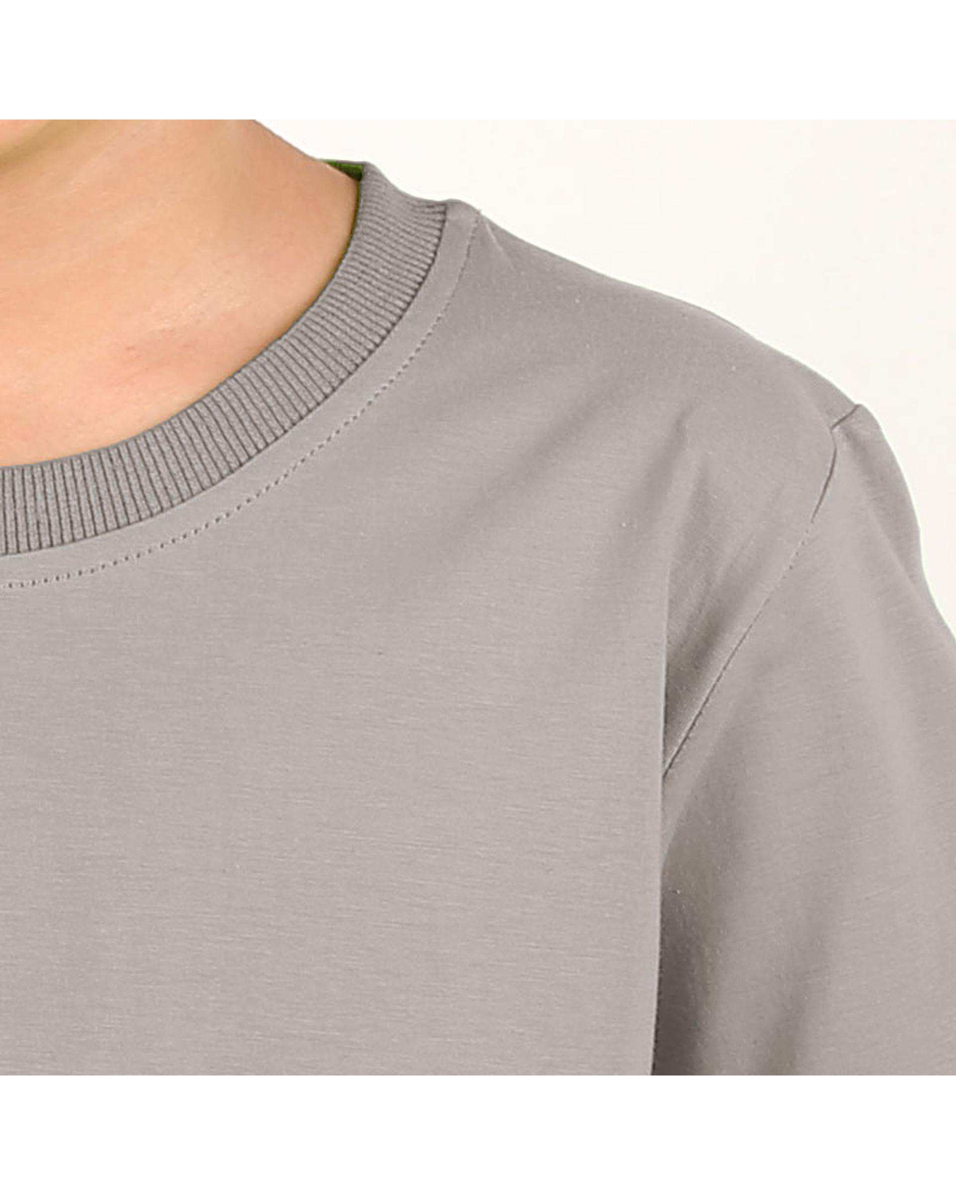 تی شرت بچه گانه طوسی فیلی سیمپل ورز Simple wears کد TBS550